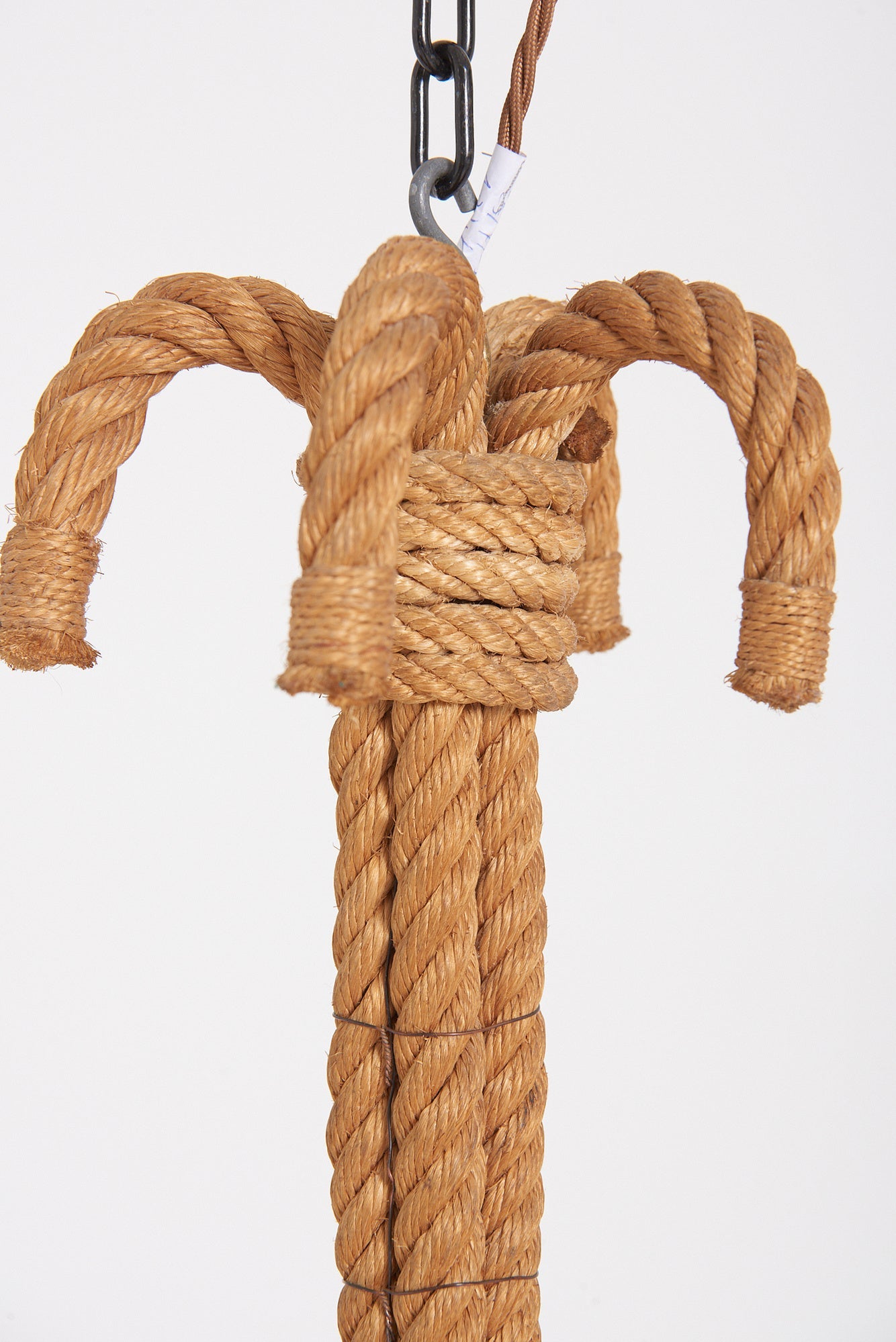 Rope Ceiling Light by Audoux-Minet