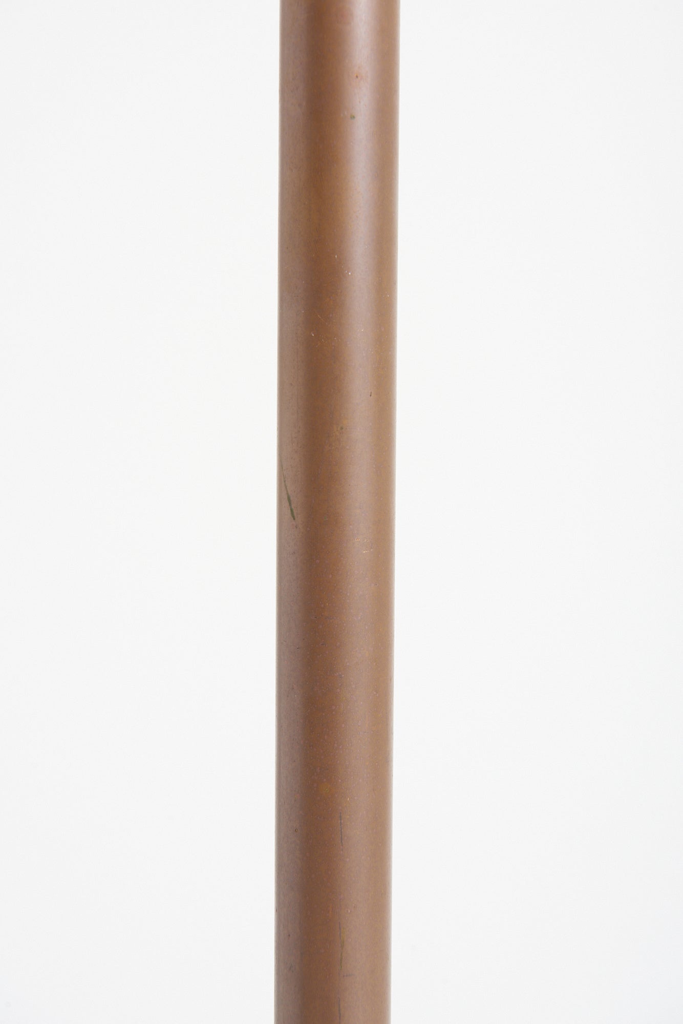 Mid-Century Brass and Gunmetal Floor Lamp