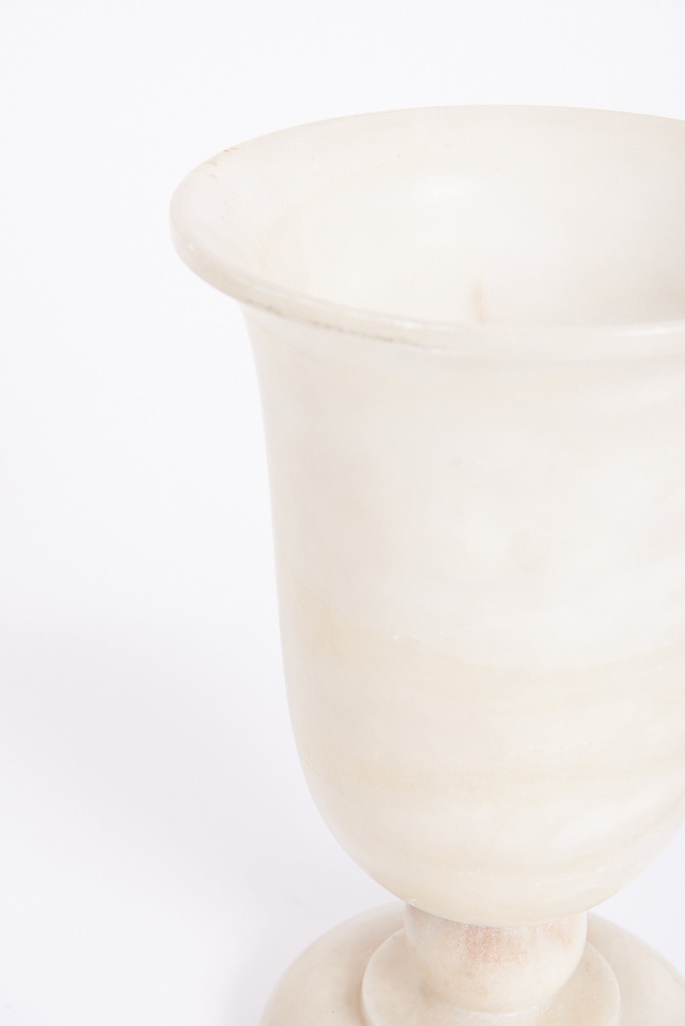 Pair of Art Deco Alabaster Urn Table Lamps