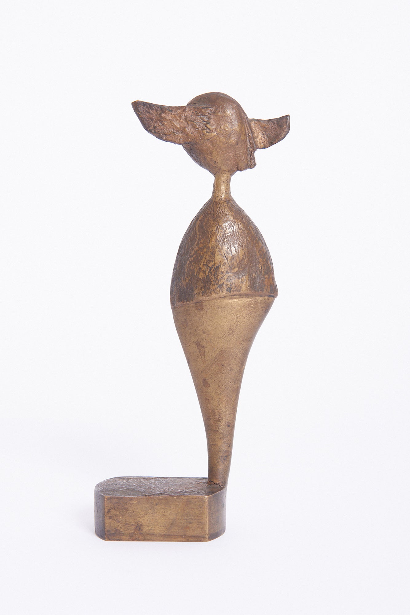 9131- Bronze Anthropomorphic Sculpture