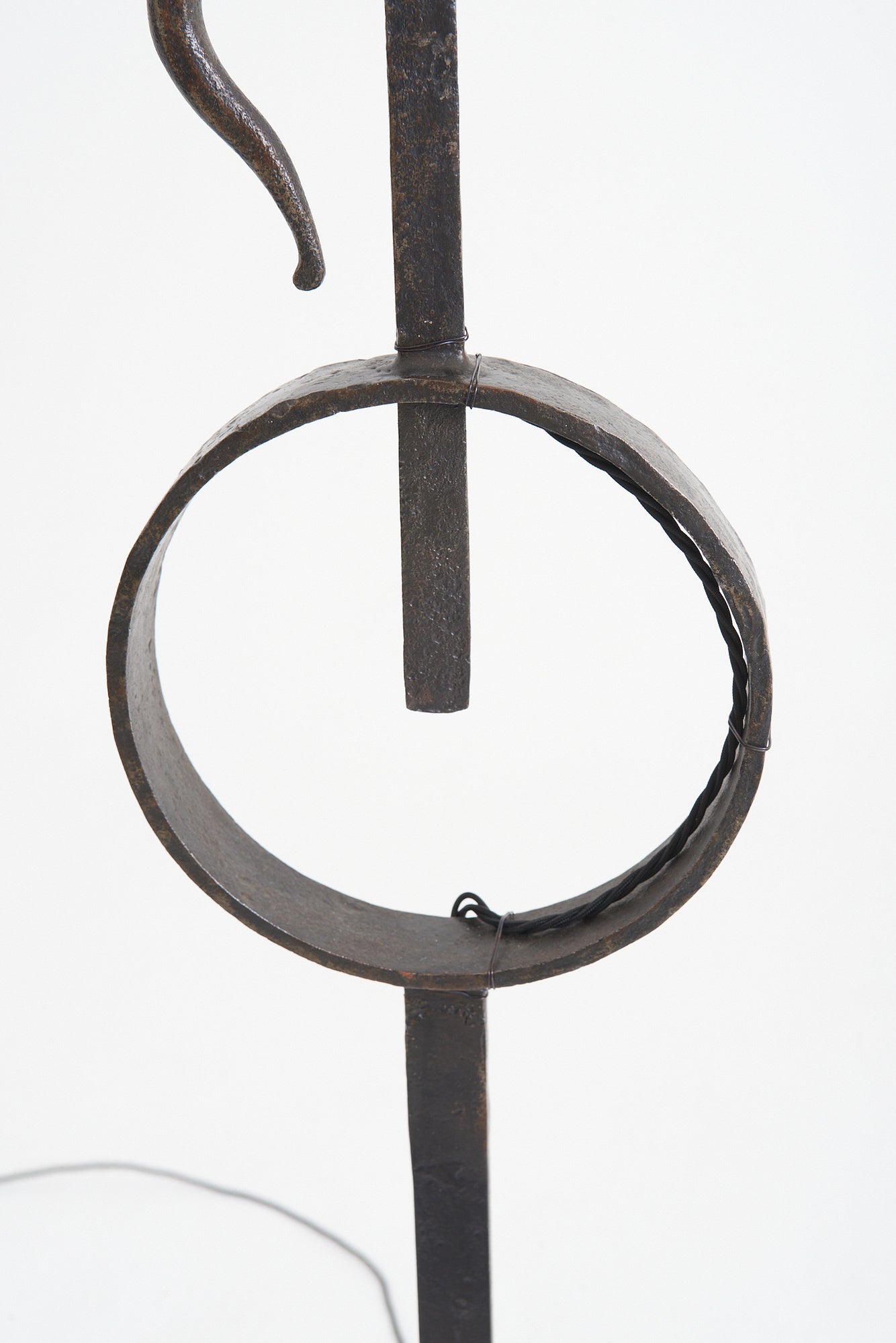 Forged Iron Floor Lamp