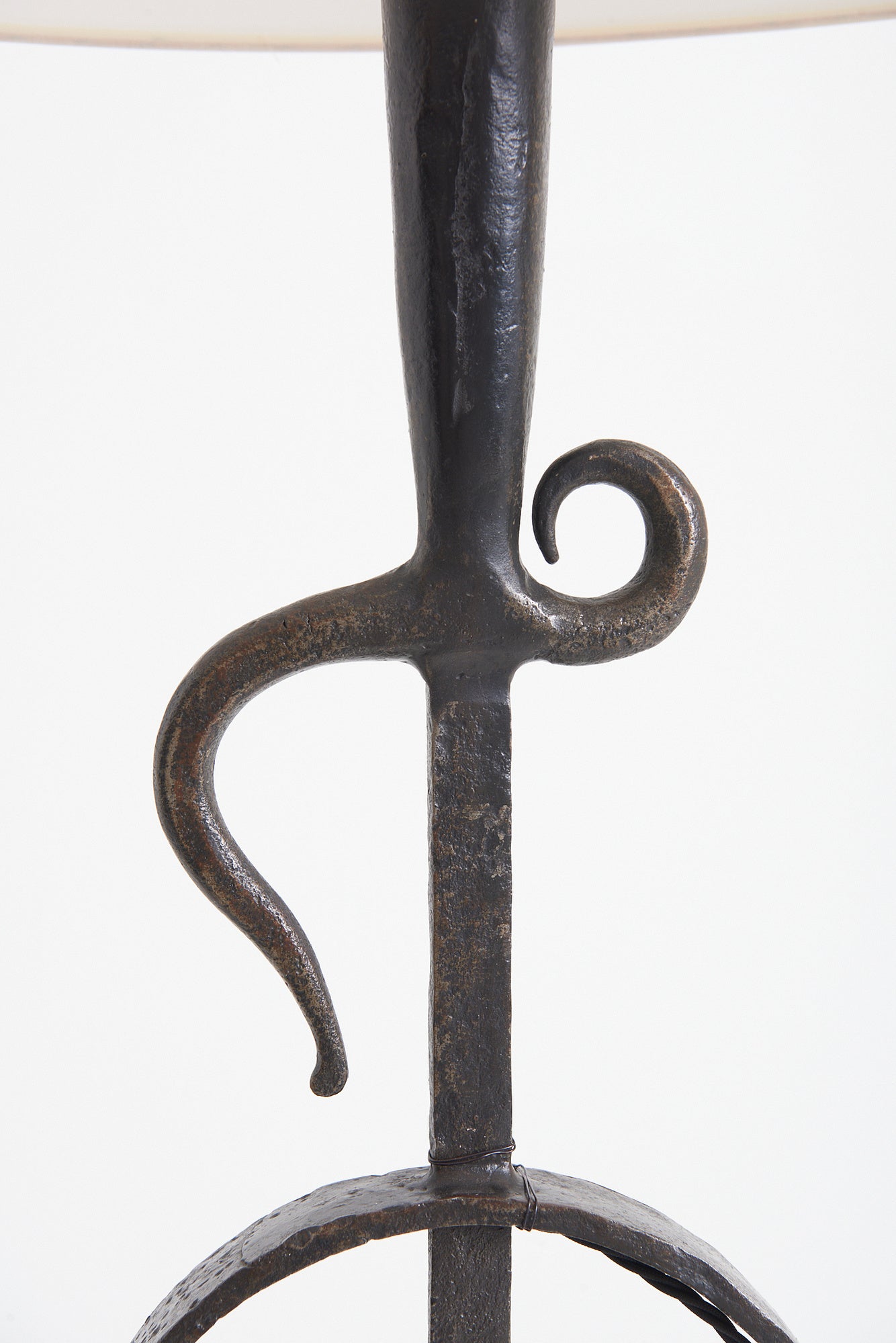 Forged Iron Floor Lamp