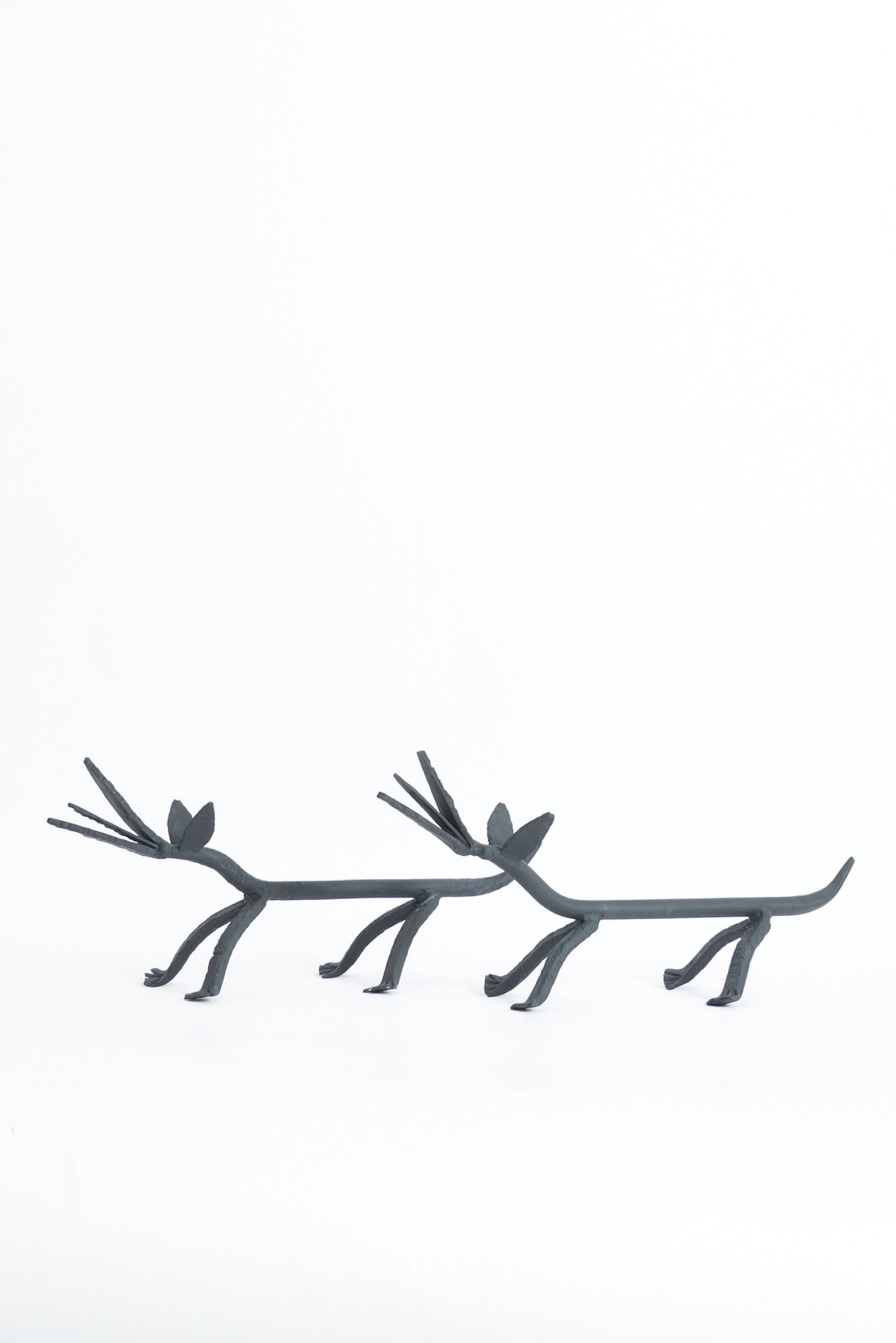 Forged Iron Fire Dogs
