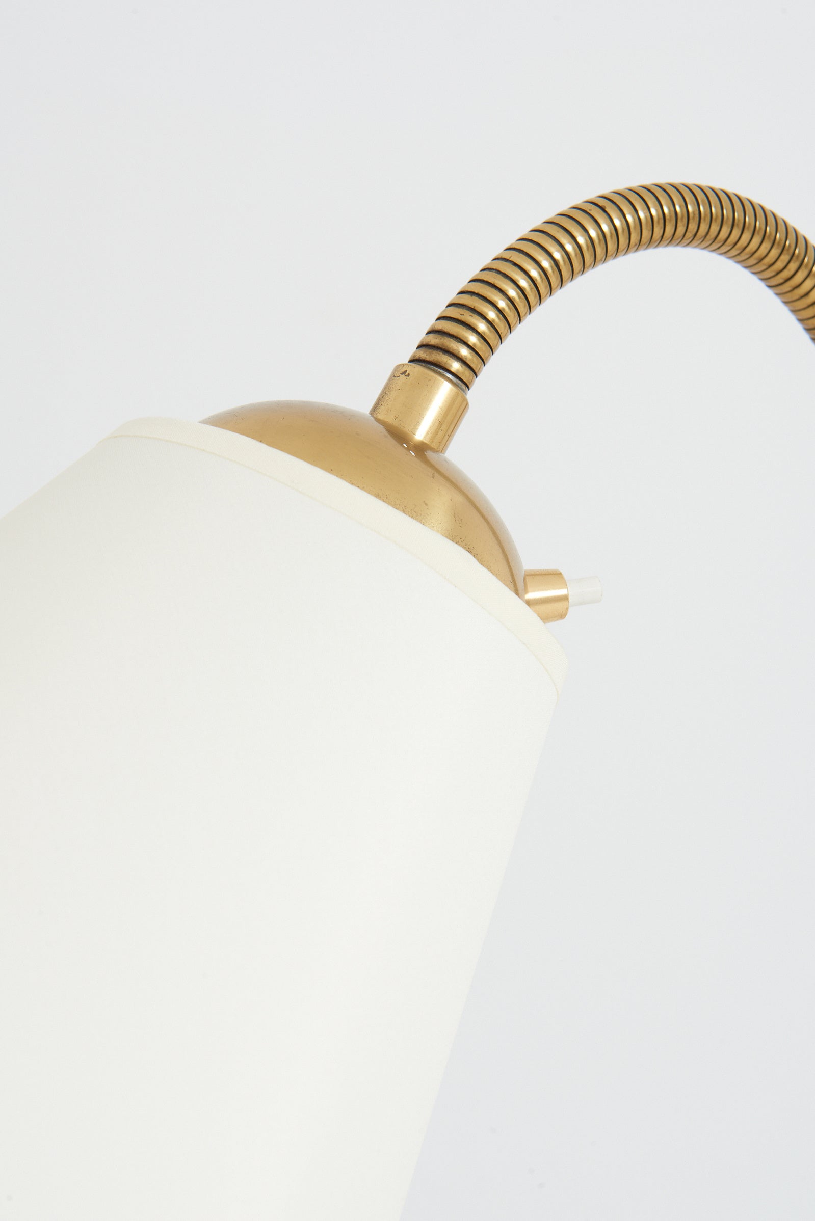 Mid-Century Brass Floor Lamp