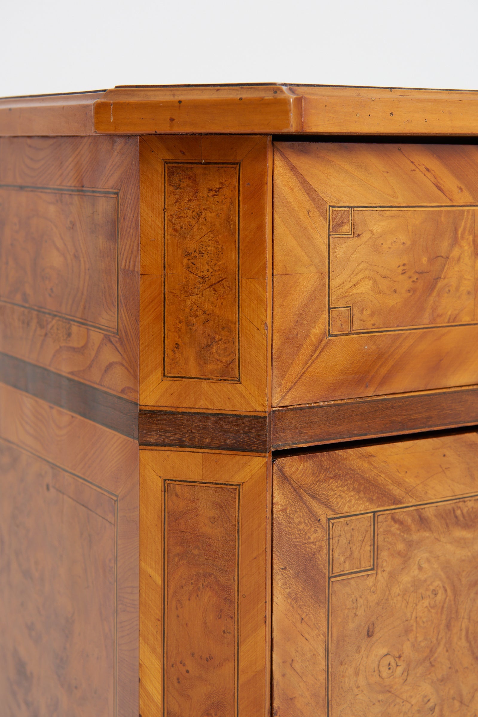 Early 19th Century Swedish Walnut Chest of Drawers