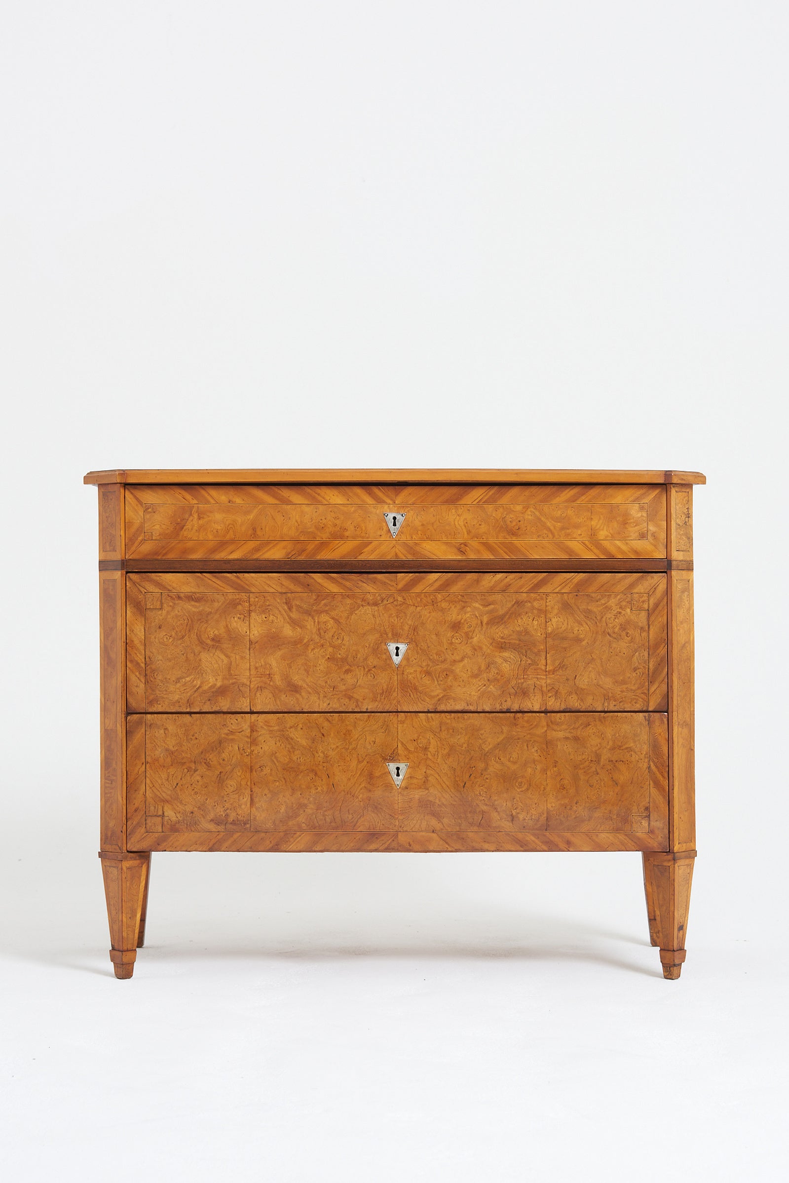 9178- Early 19th Century Swedish Walnut Chest of Drawers