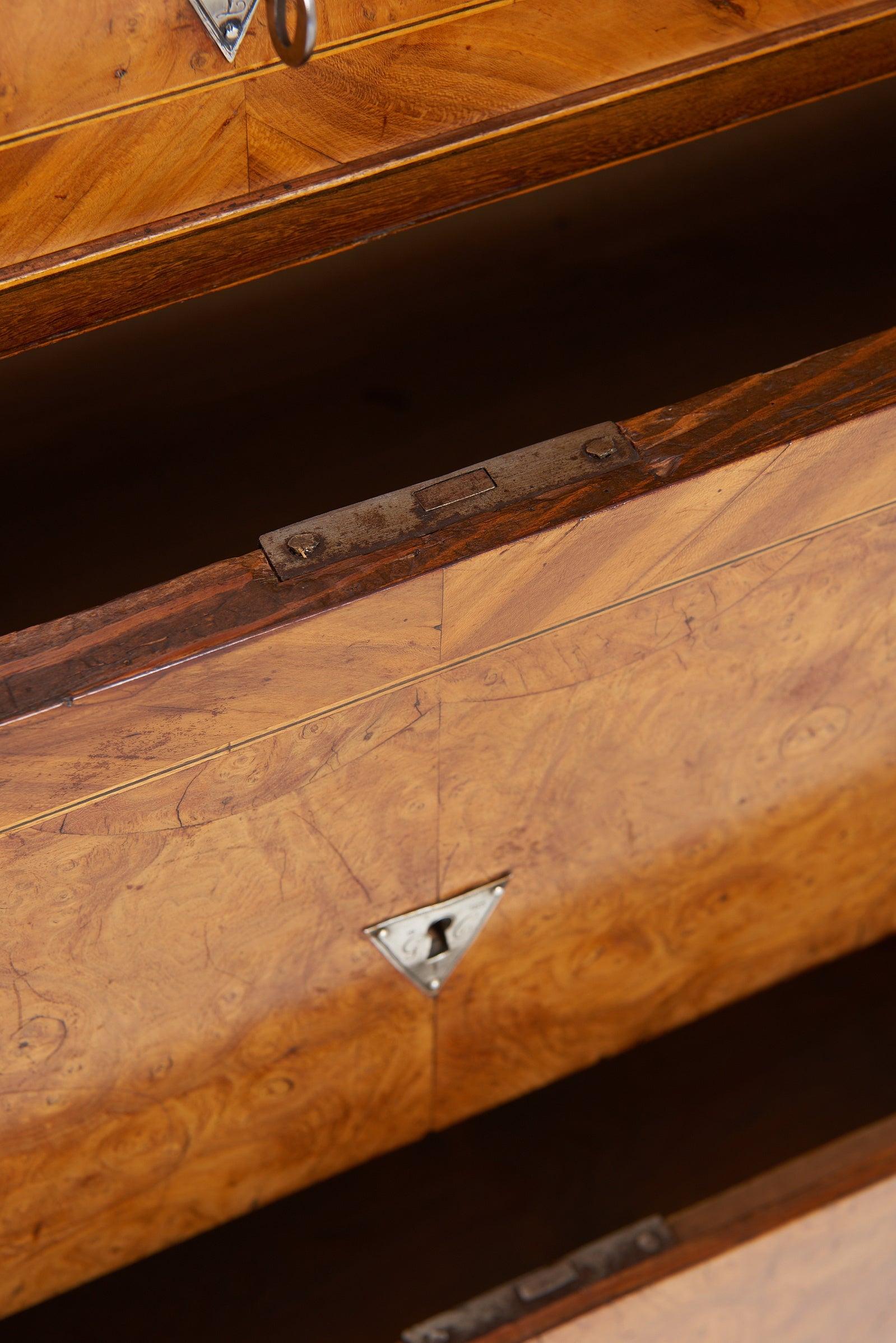 Early 19th Century Swedish Walnut Chest of Drawers