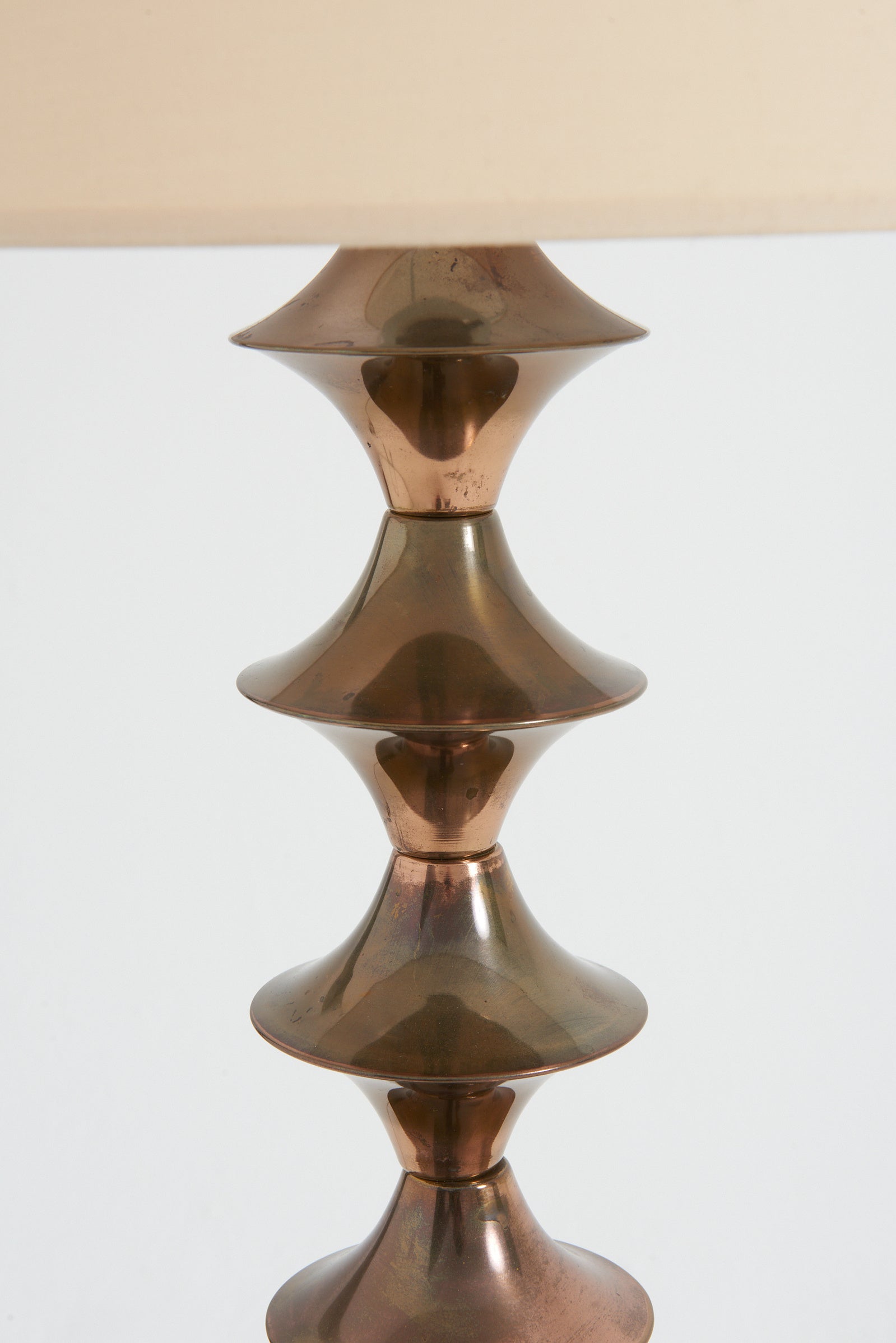 Mid-Century Brass Floor Lamp