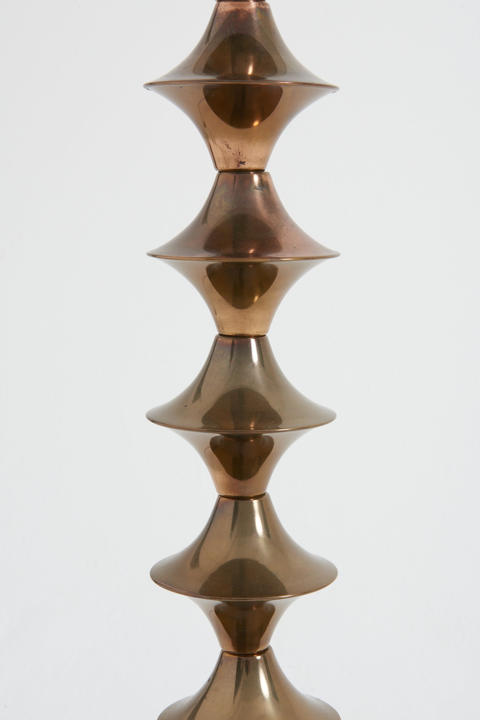 Mid-Century Brass Floor Lamp