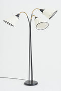 9187- Mid-Century Three-Arm Floor Lamp