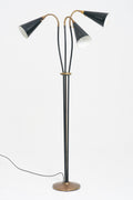 9188- Mid-Century Three-Arm Floor Lamp