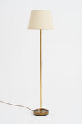 9189- Mid-Century Brass Floor Lamp