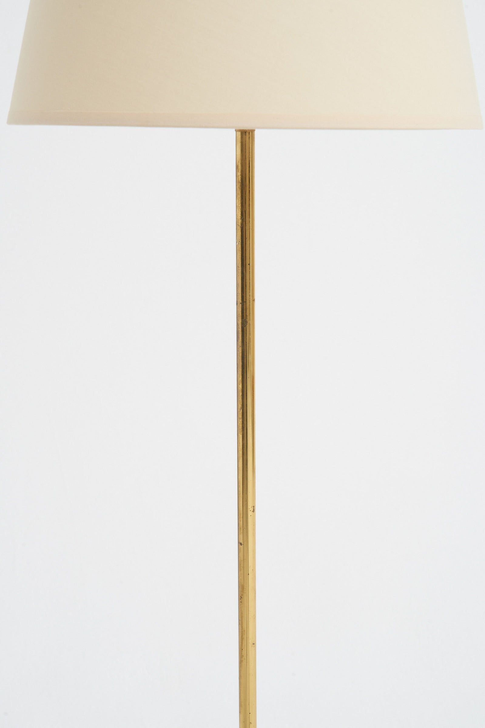 Mid-Century Brass Floor Lamp