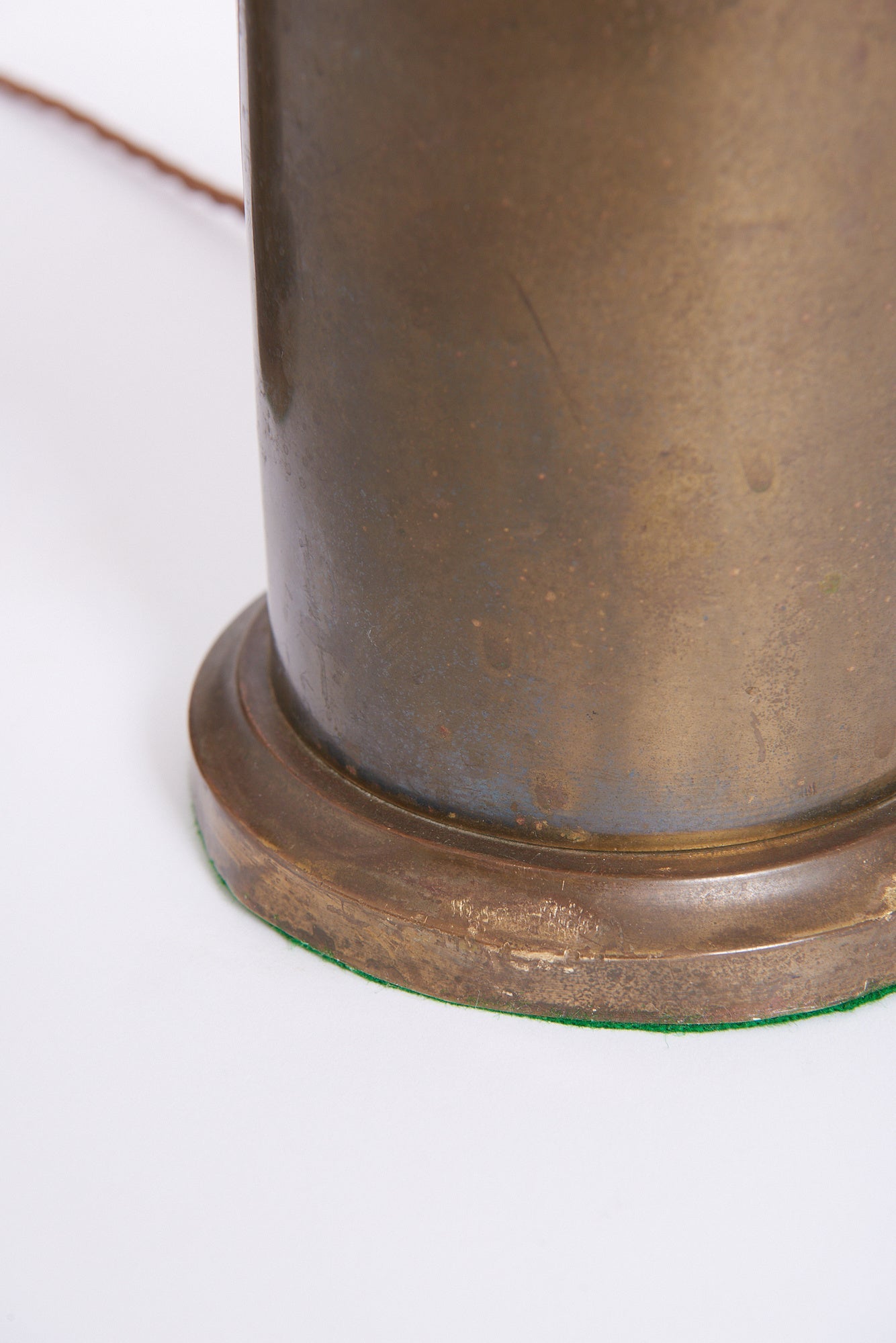 Pair of French Brass Table Lamps