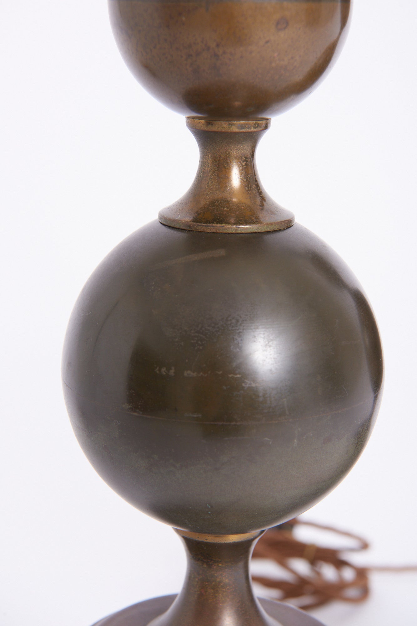 Pair of French Brass Table Lamps