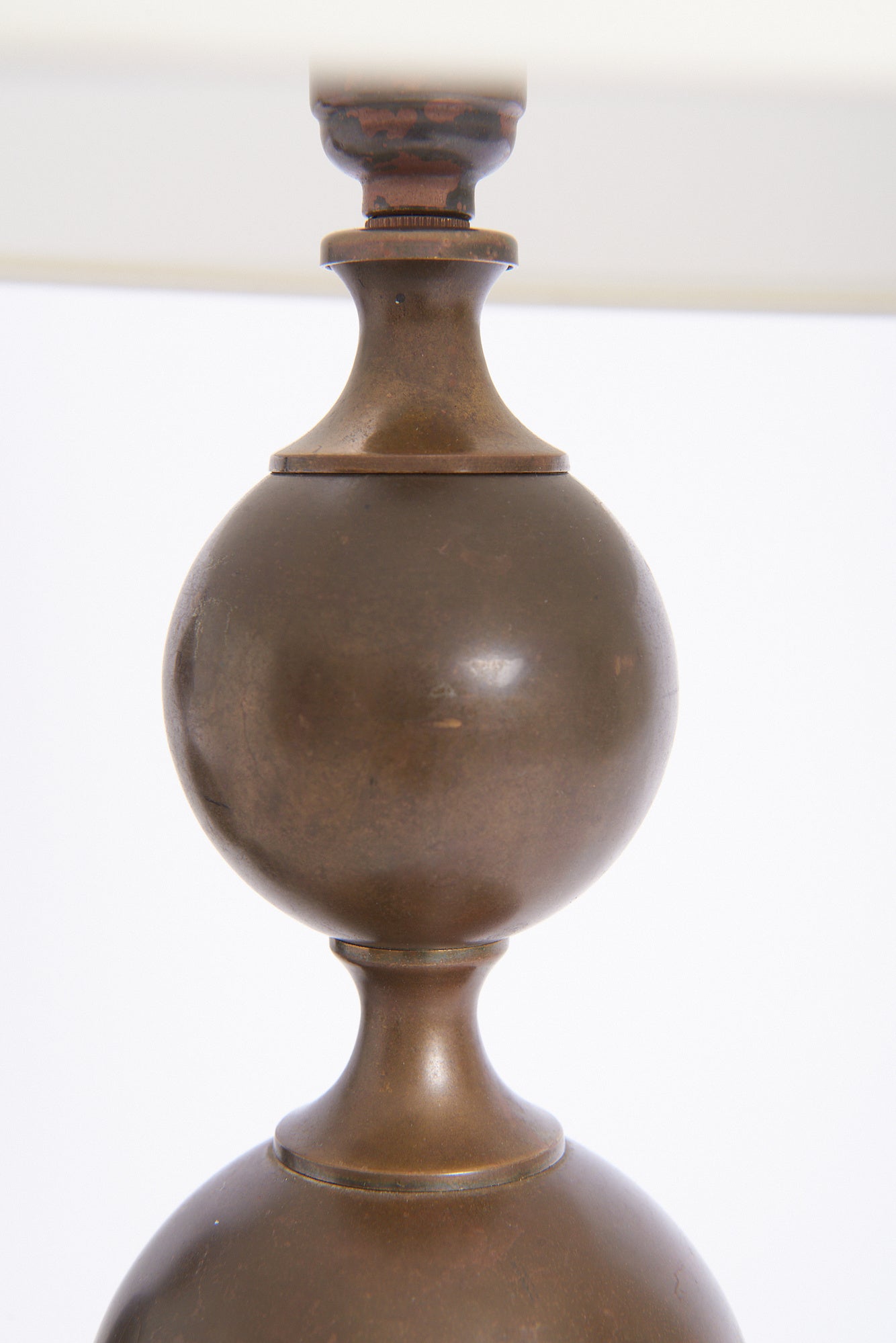 Pair of French Brass Table Lamps