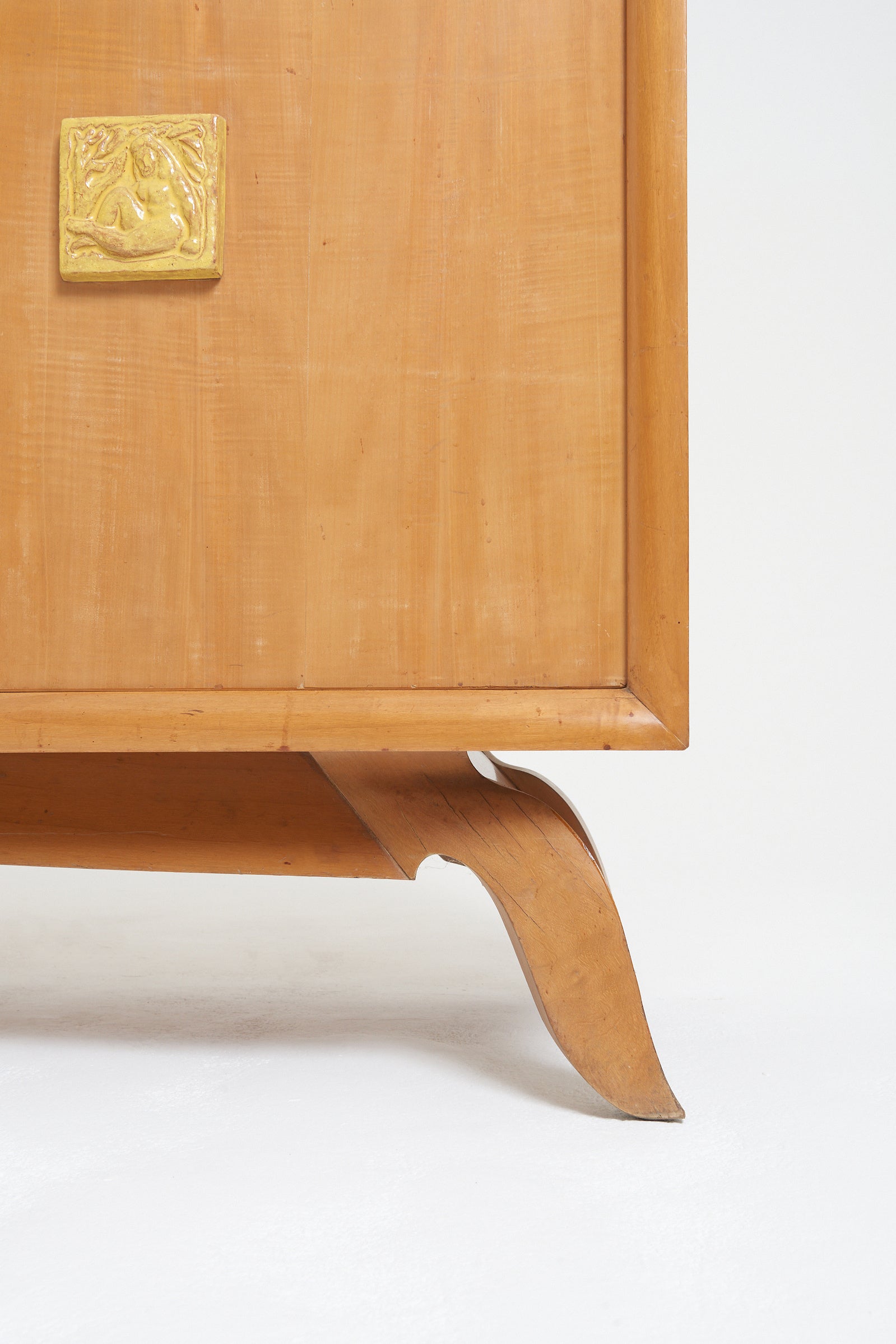 Art Deco Sycamore Sideboard