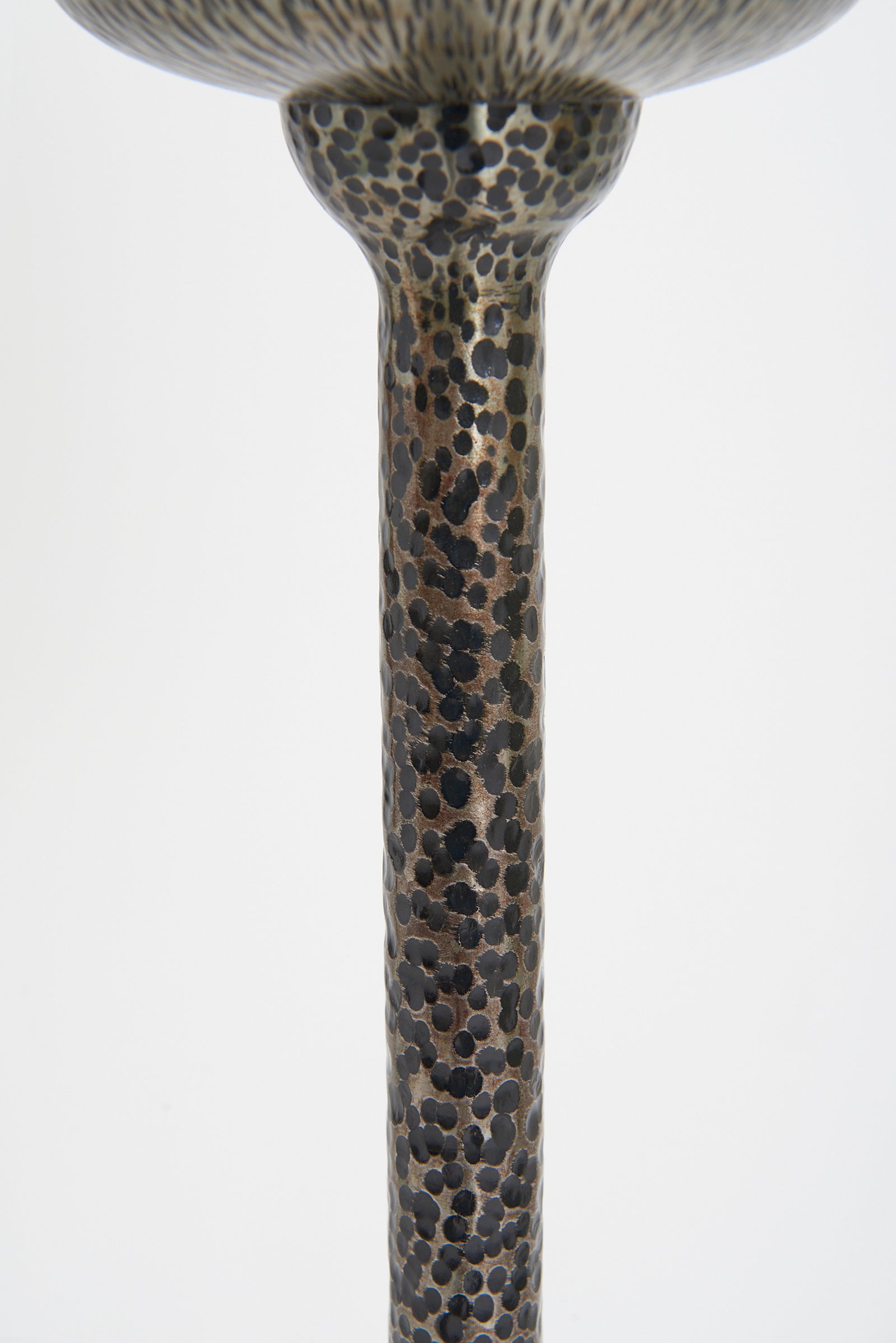 Mid-Century Spanish Forged Iron Floor Lamp