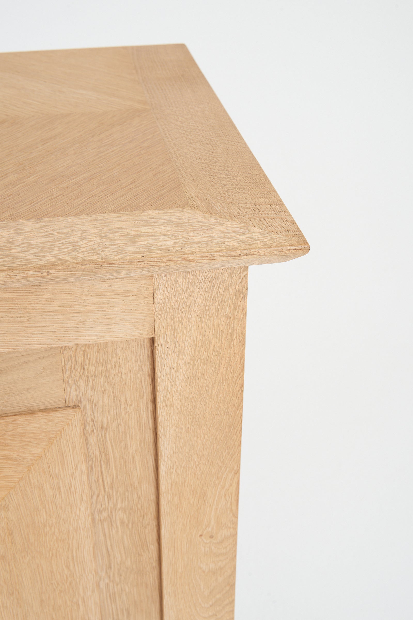 Mid-Century Sanded Oak Sideboard