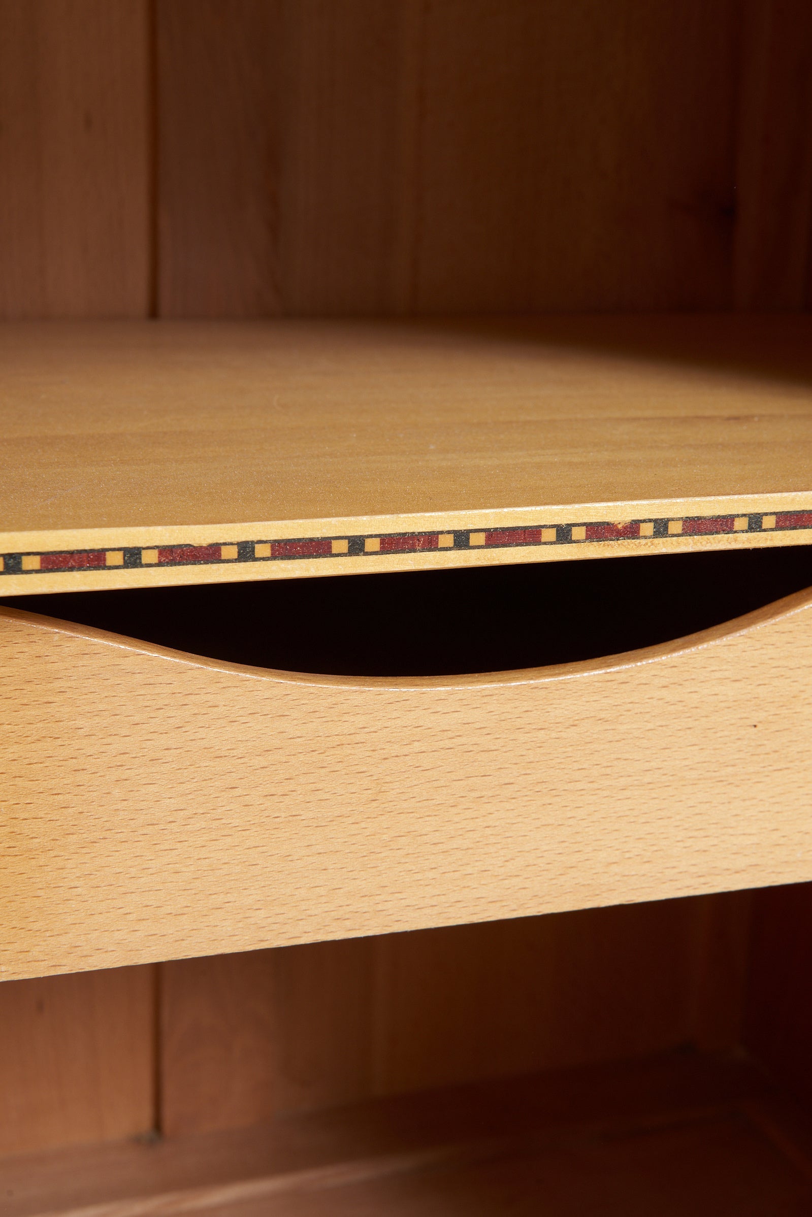 Mid-Century Sanded Oak Sideboard