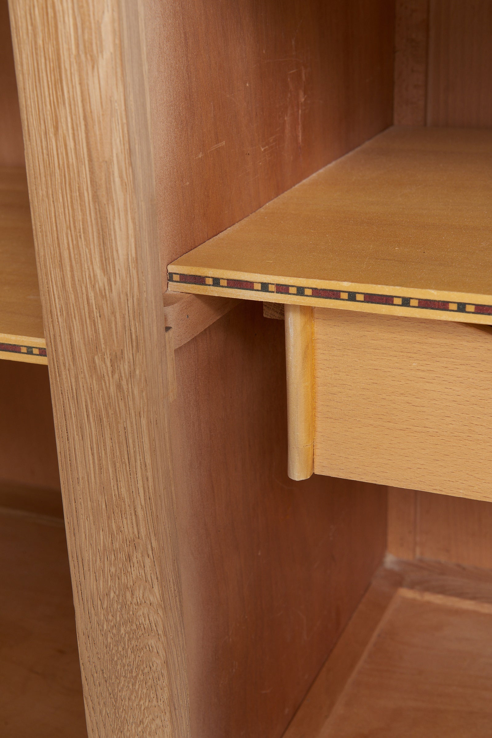 Mid-Century Sanded Oak Sideboard