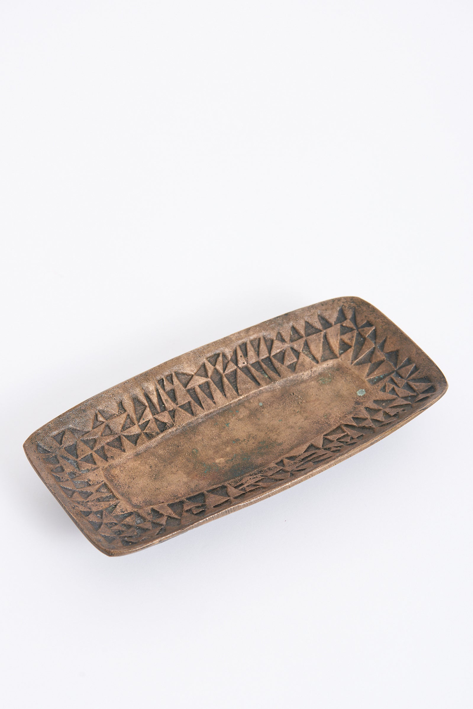 Brutalist Bronze Bowl