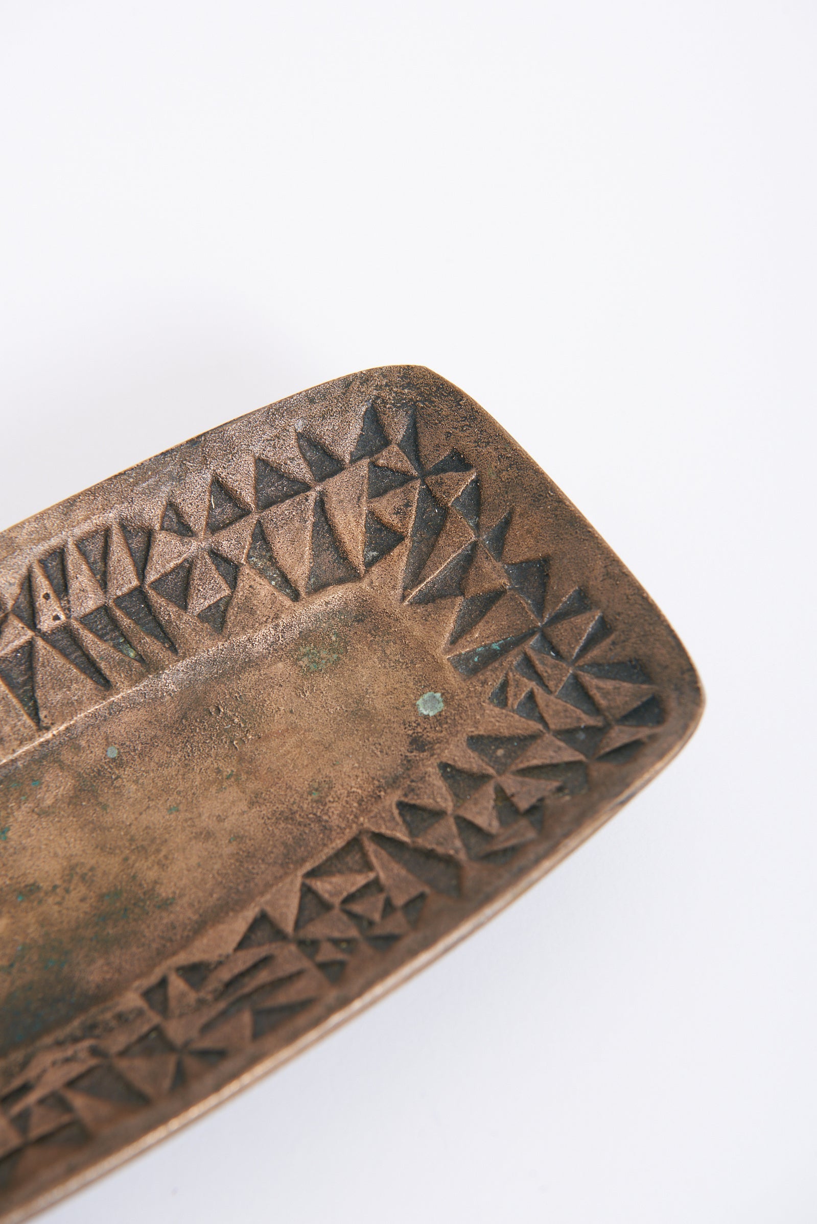 Brutalist Bronze Bowl