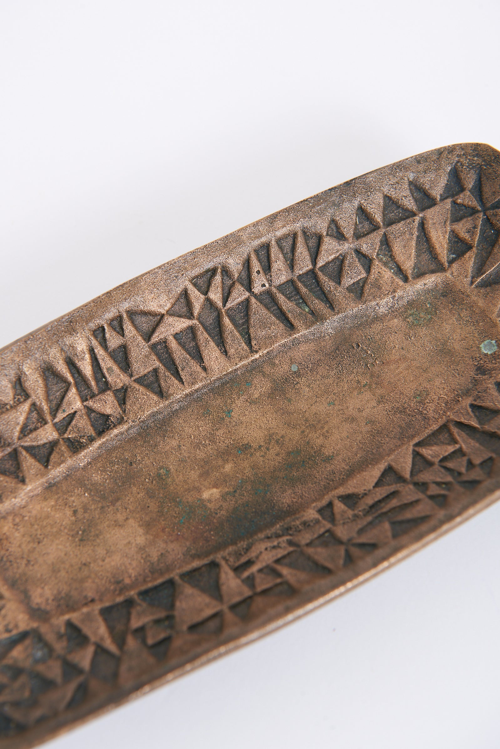 Brutalist Bronze Bowl