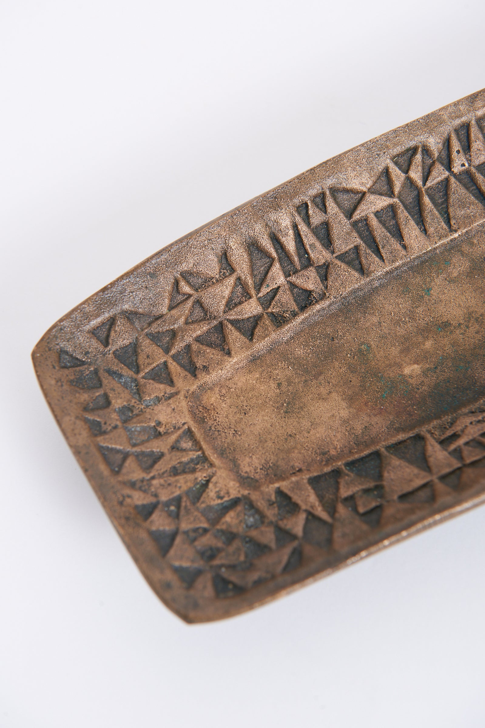 Brutalist Bronze Bowl