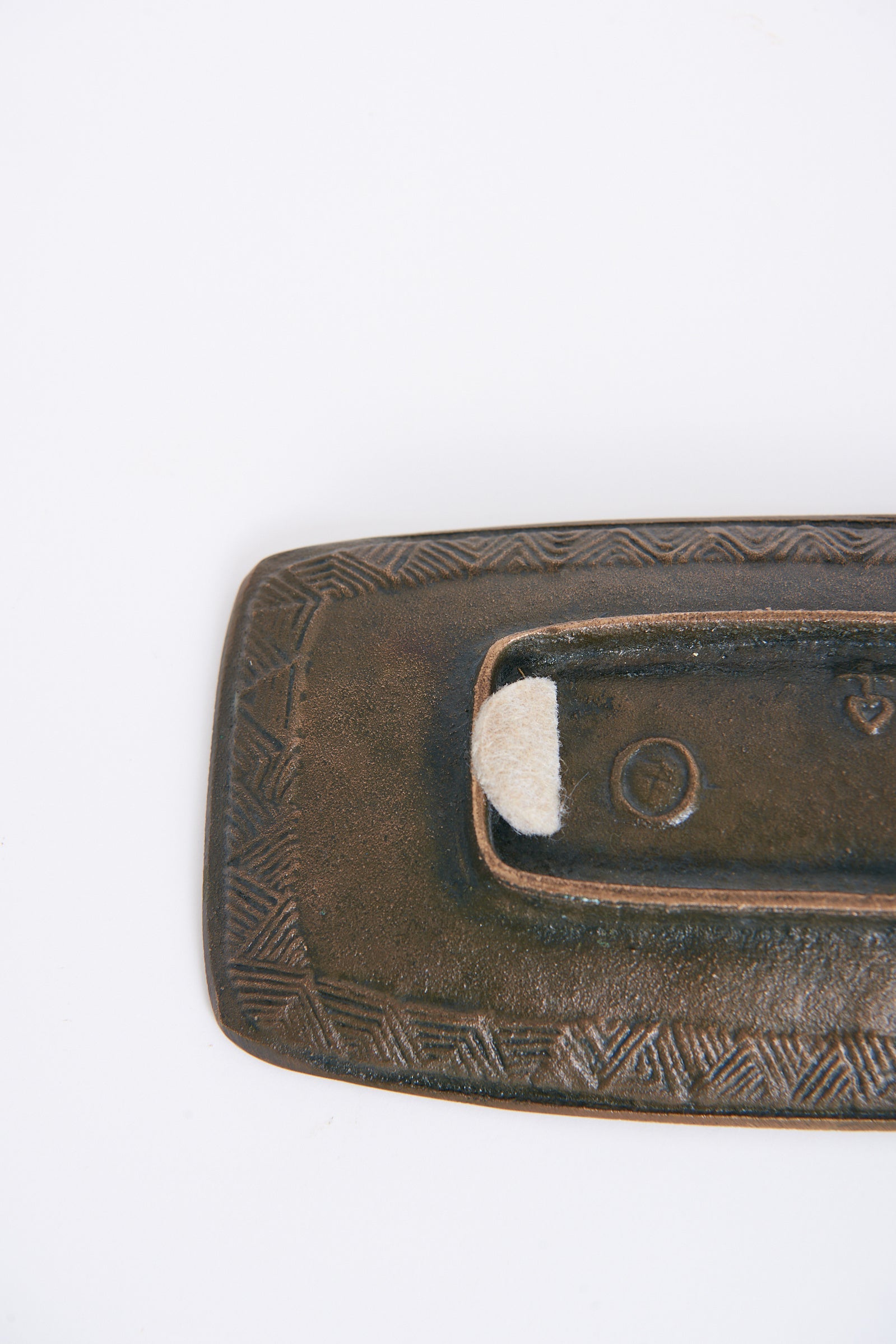 Brutalist Bronze Bowl