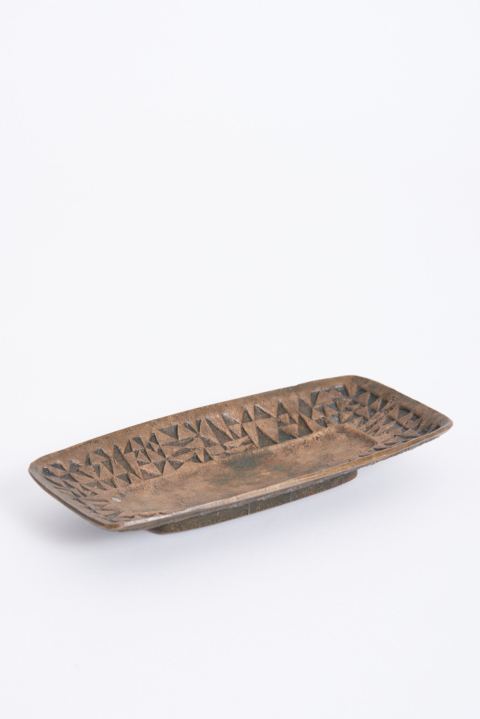 Brutalist Bronze Bowl