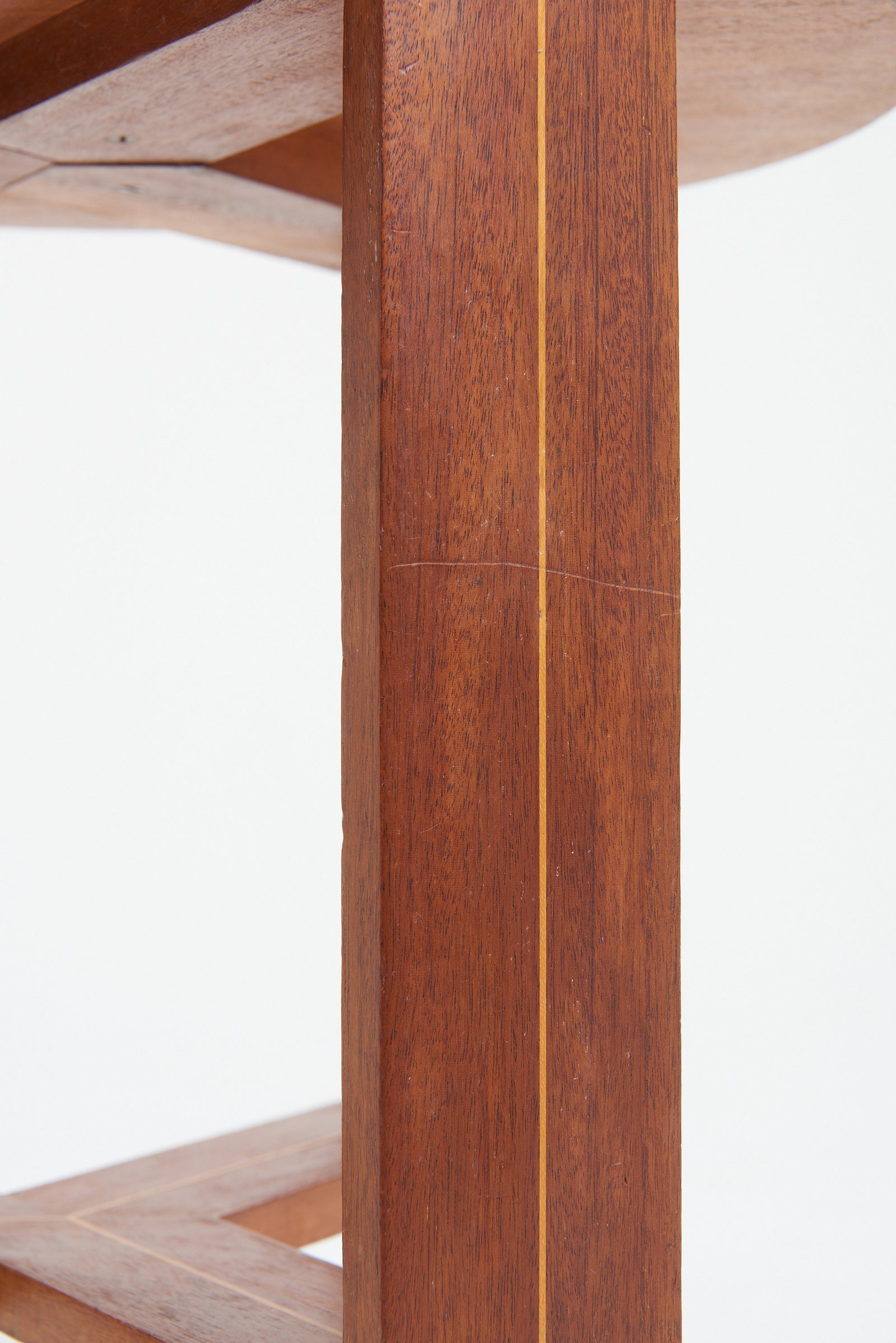 Mid-Century Round Side Table