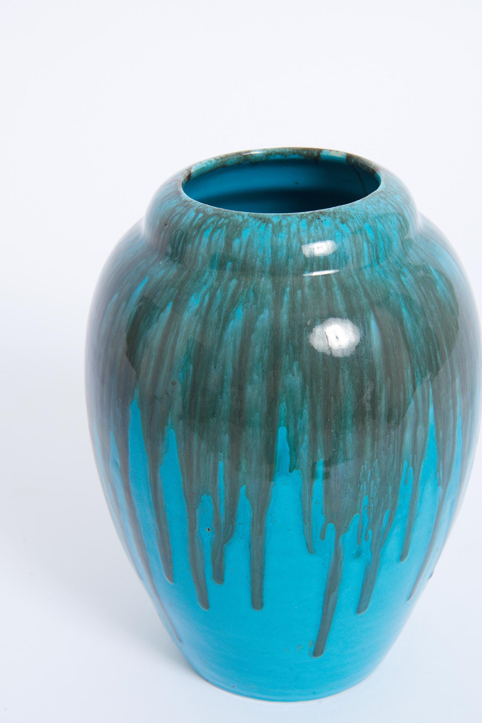 Turquoise Vase by Primavera
