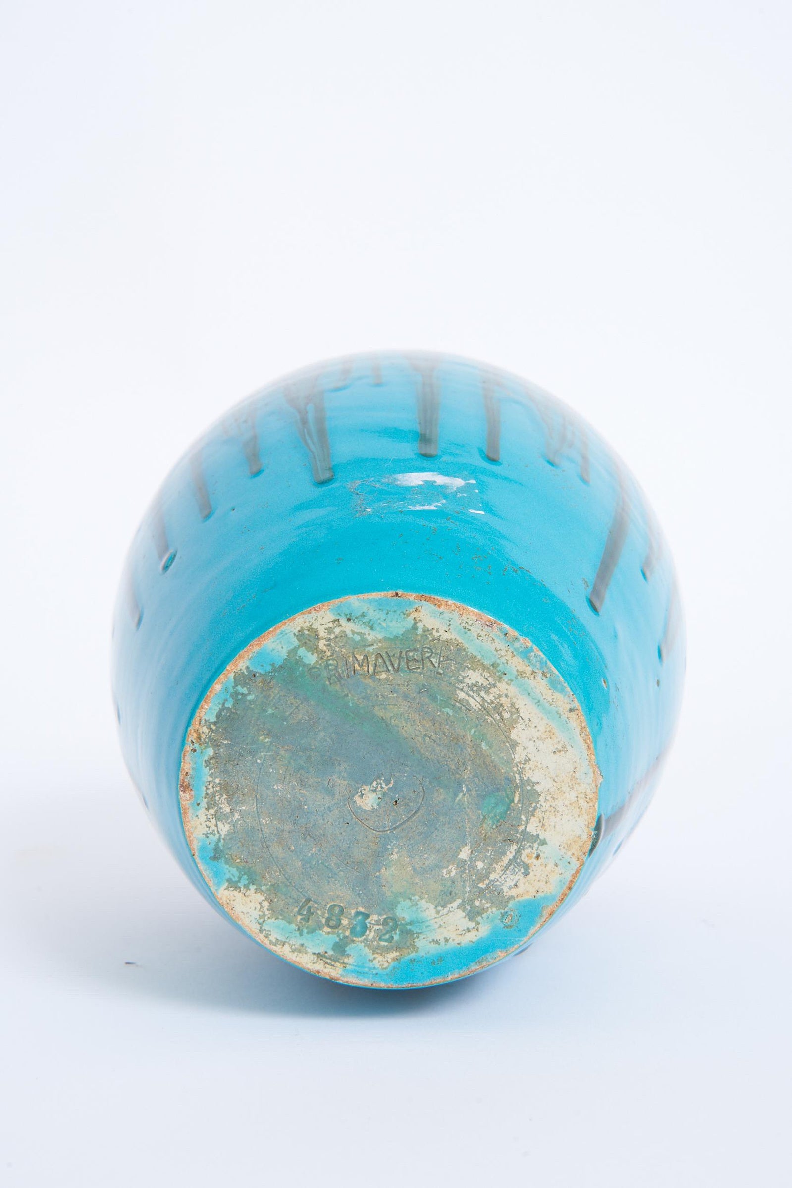 Turquoise Vase by Primavera