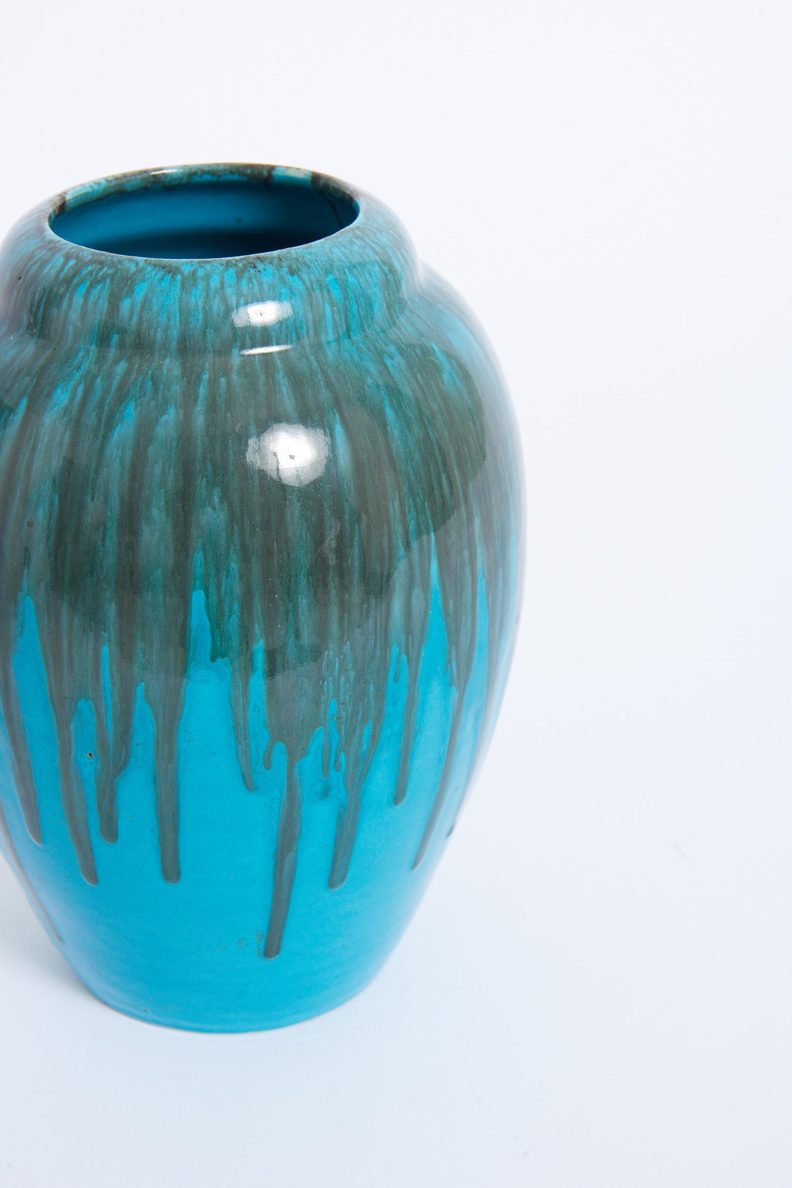 Turquoise Vase by Primavera