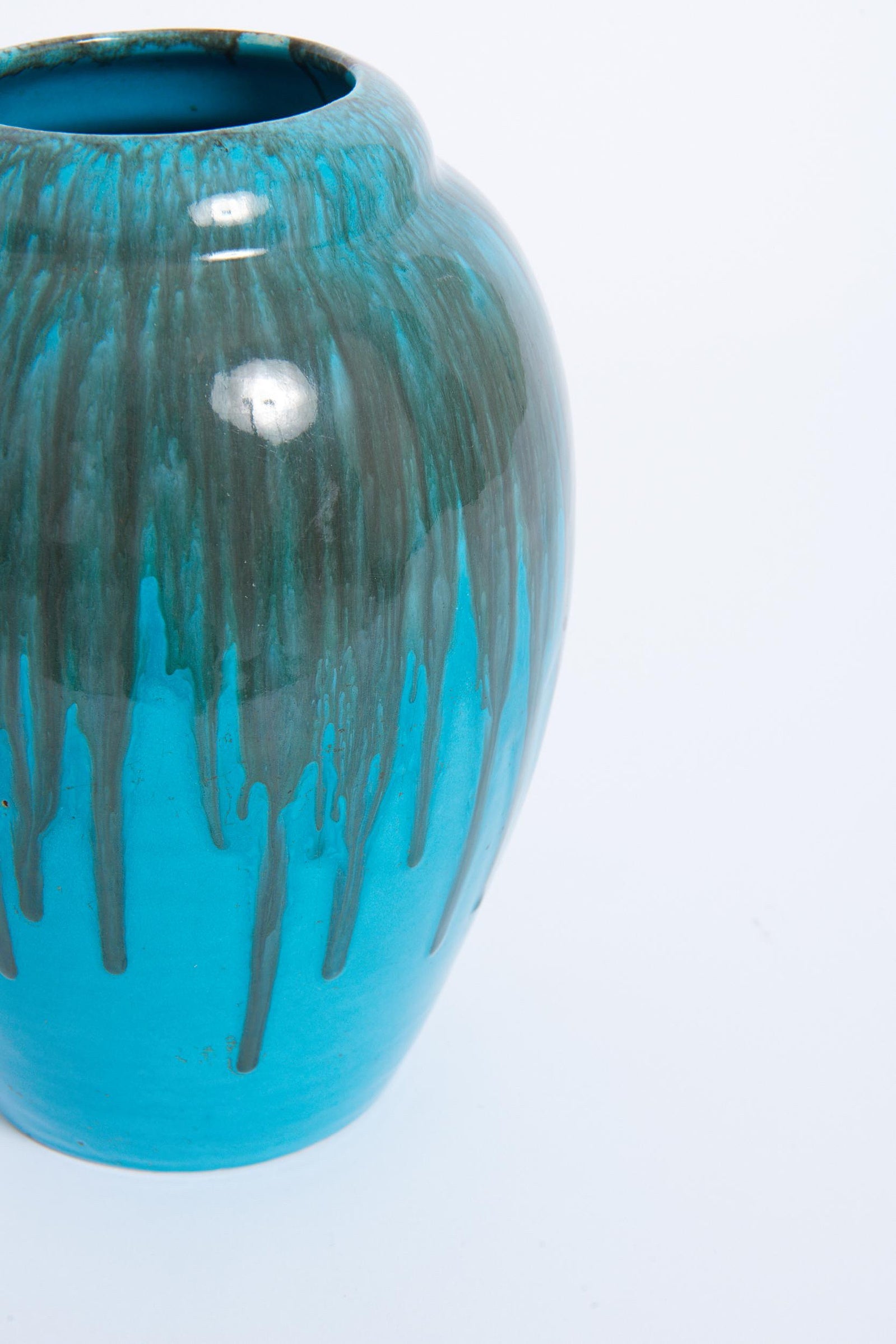 Turquoise Vase by Primavera