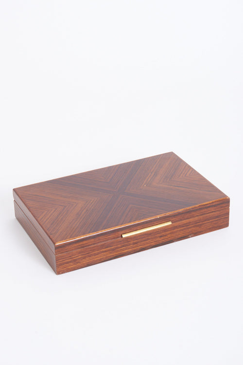 9262- Art Deco Rosewood Box