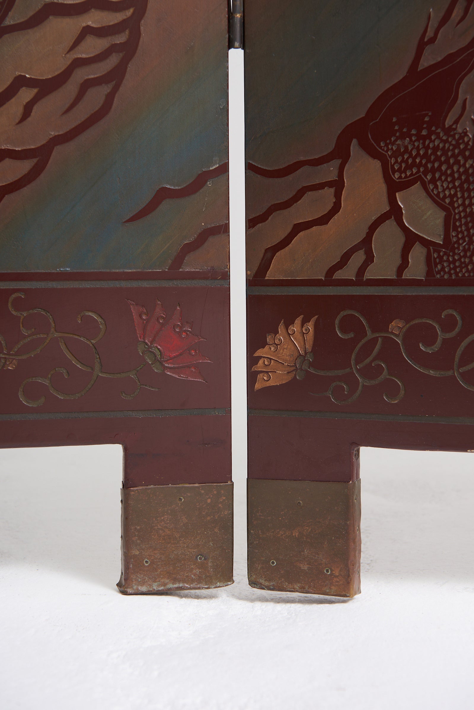 Chinese Lacquer Screen