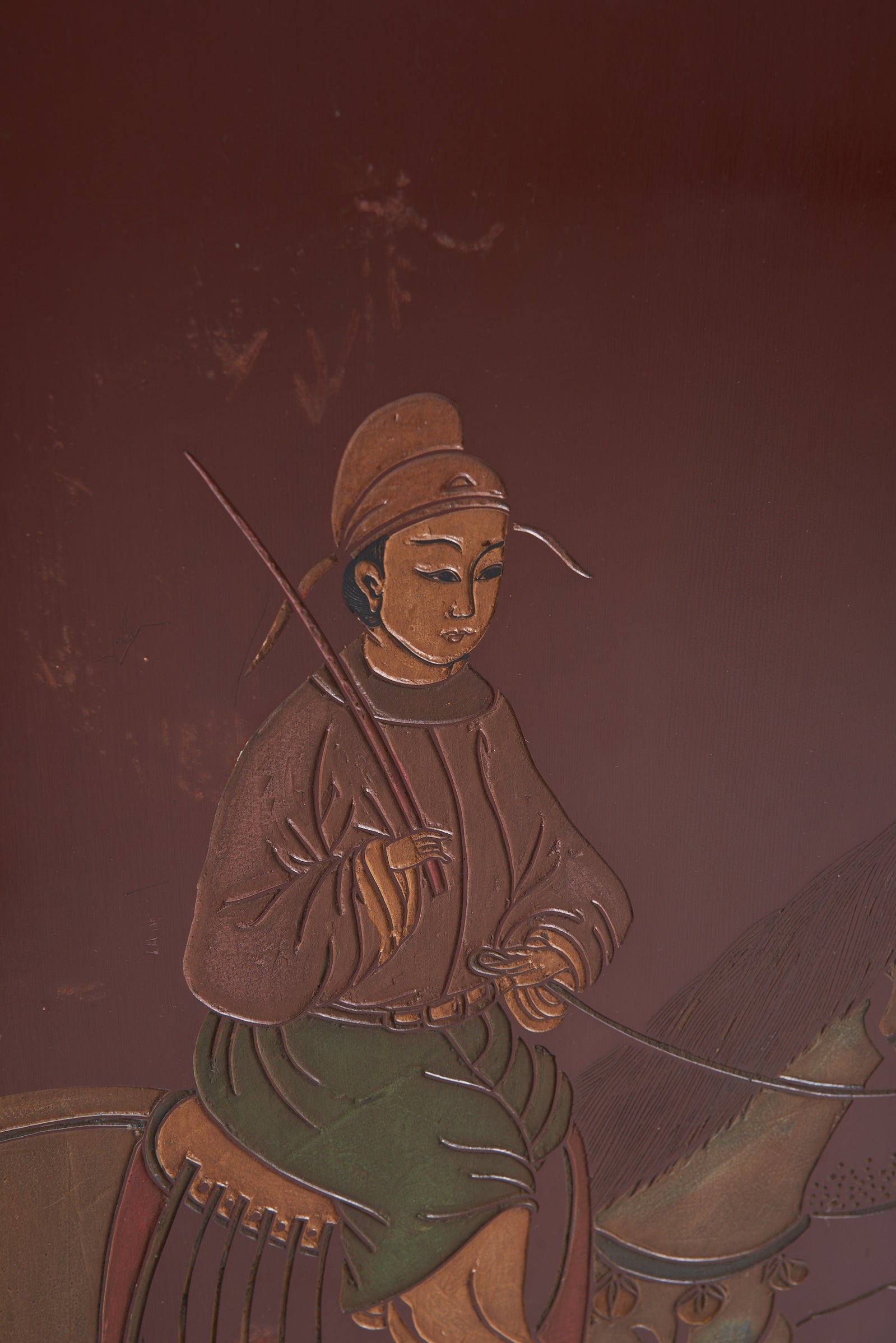 Chinese Lacquer Screen