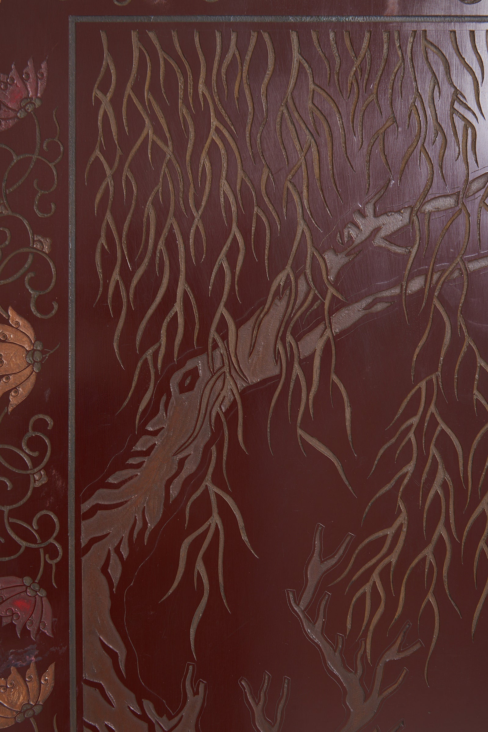 Chinese Lacquer Screen