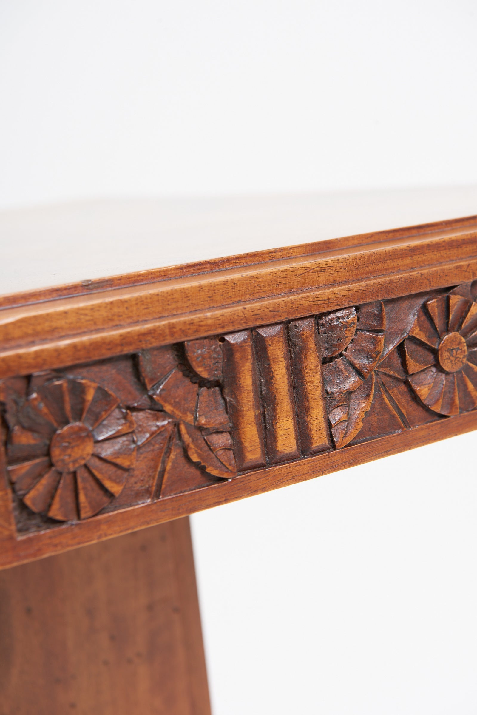 Art Deco Walnut Side Table