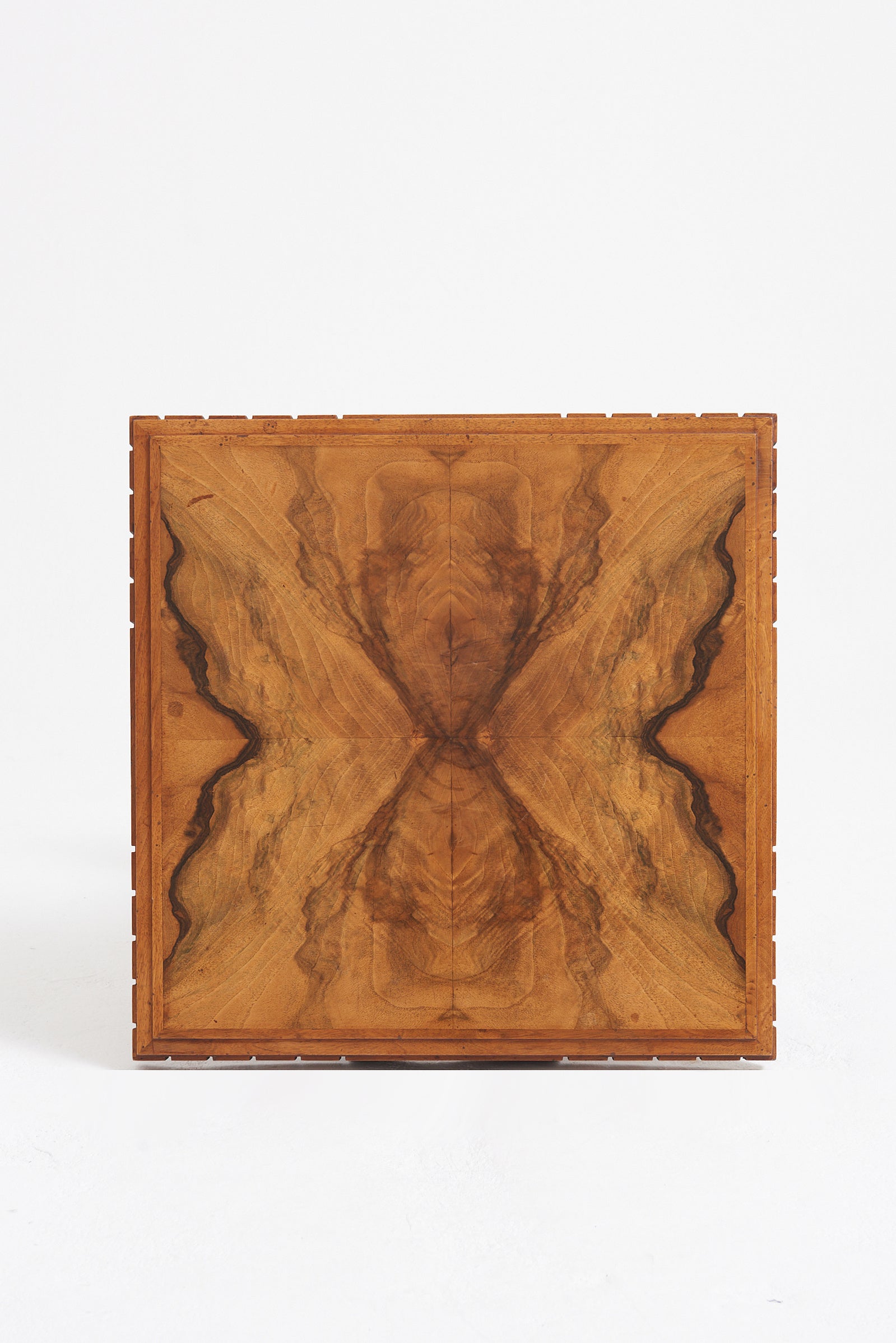 Art Deco Walnut Side Table