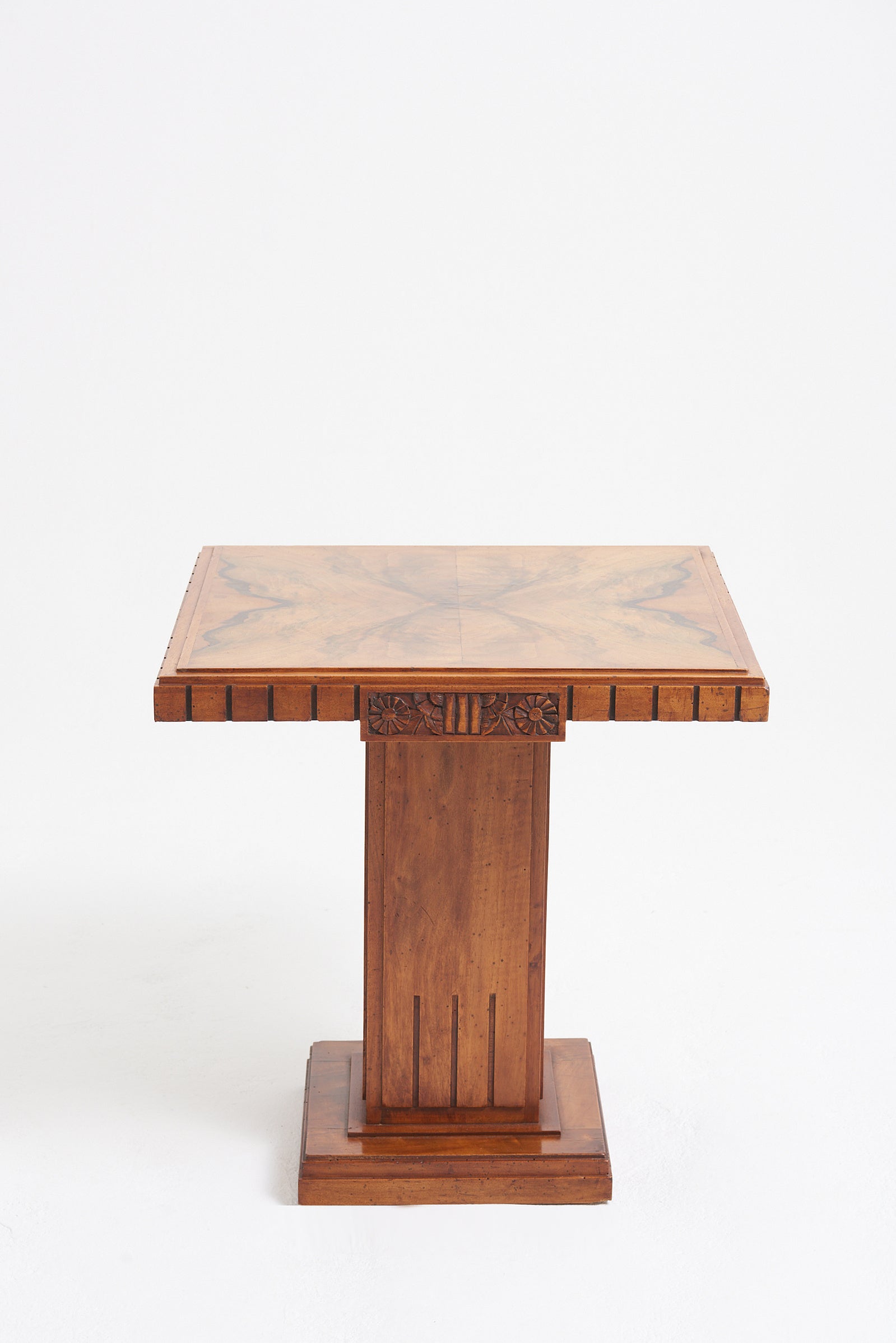 Art Deco Walnut Side Table