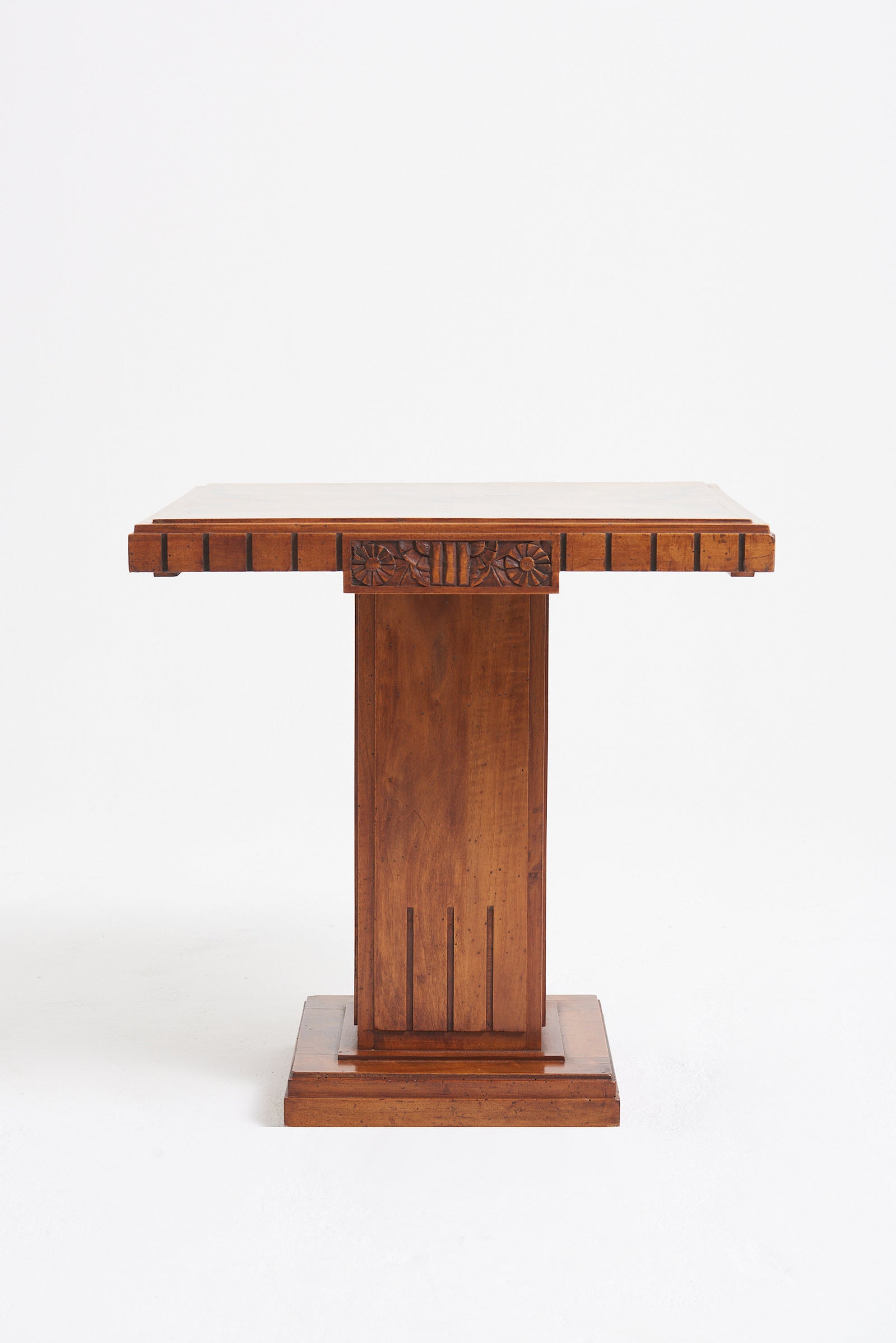 Art Deco Walnut Side Table