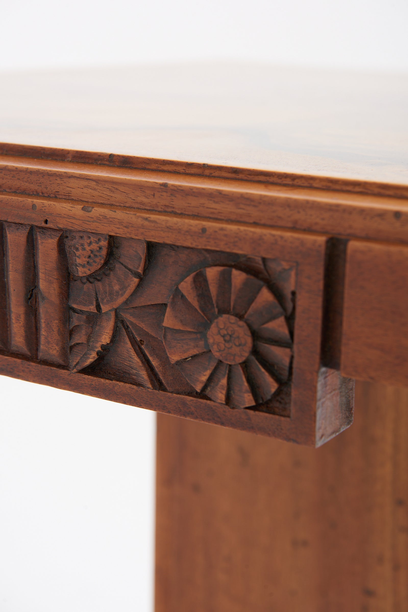 Art Deco Walnut Side Table