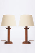 9299- Pair of Arts & Crafts Table Lamps