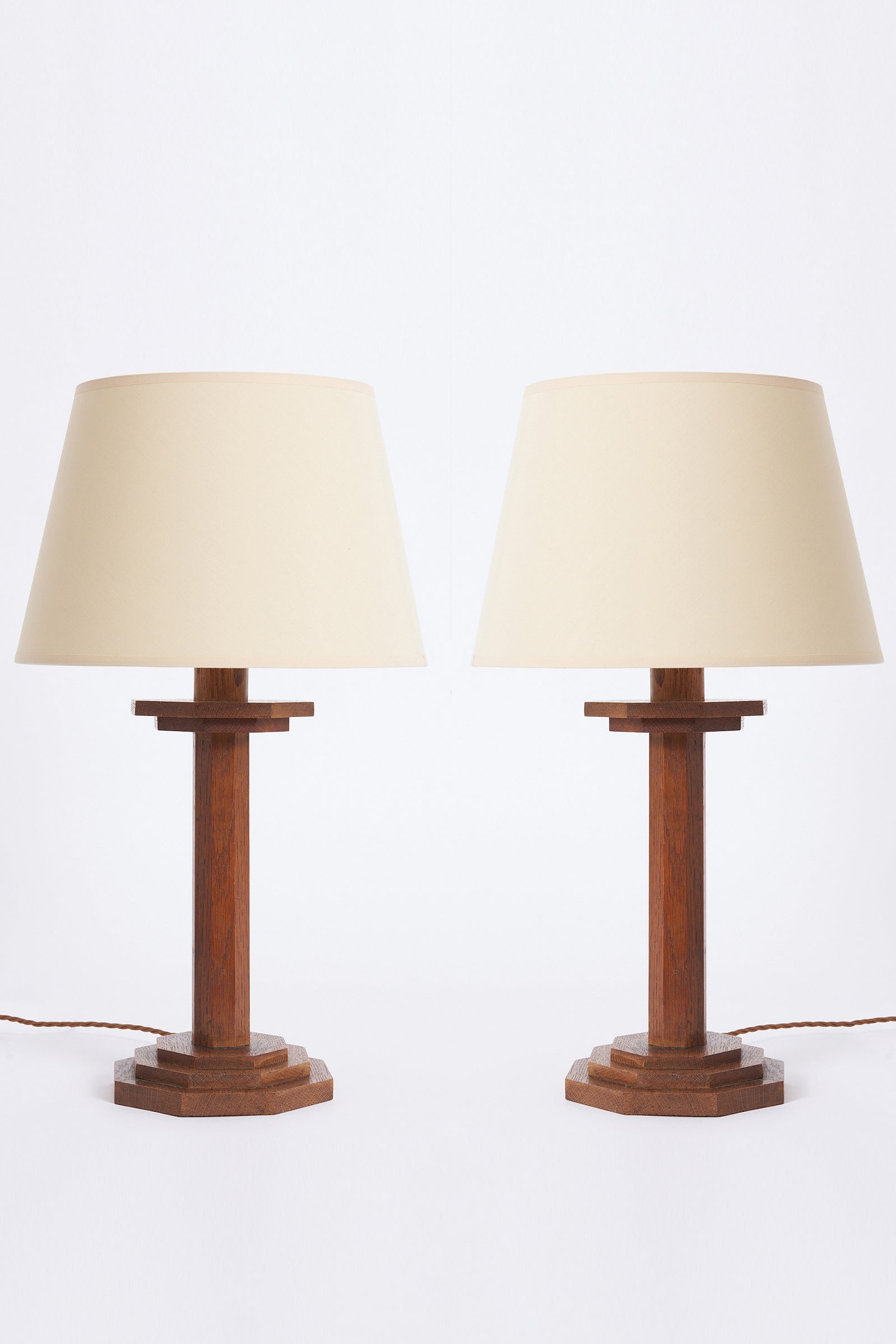 9299- Pair of Arts & Crafts Table Lamps