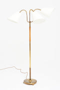 9308- Mid-Century Three-Arm Floor Lamp