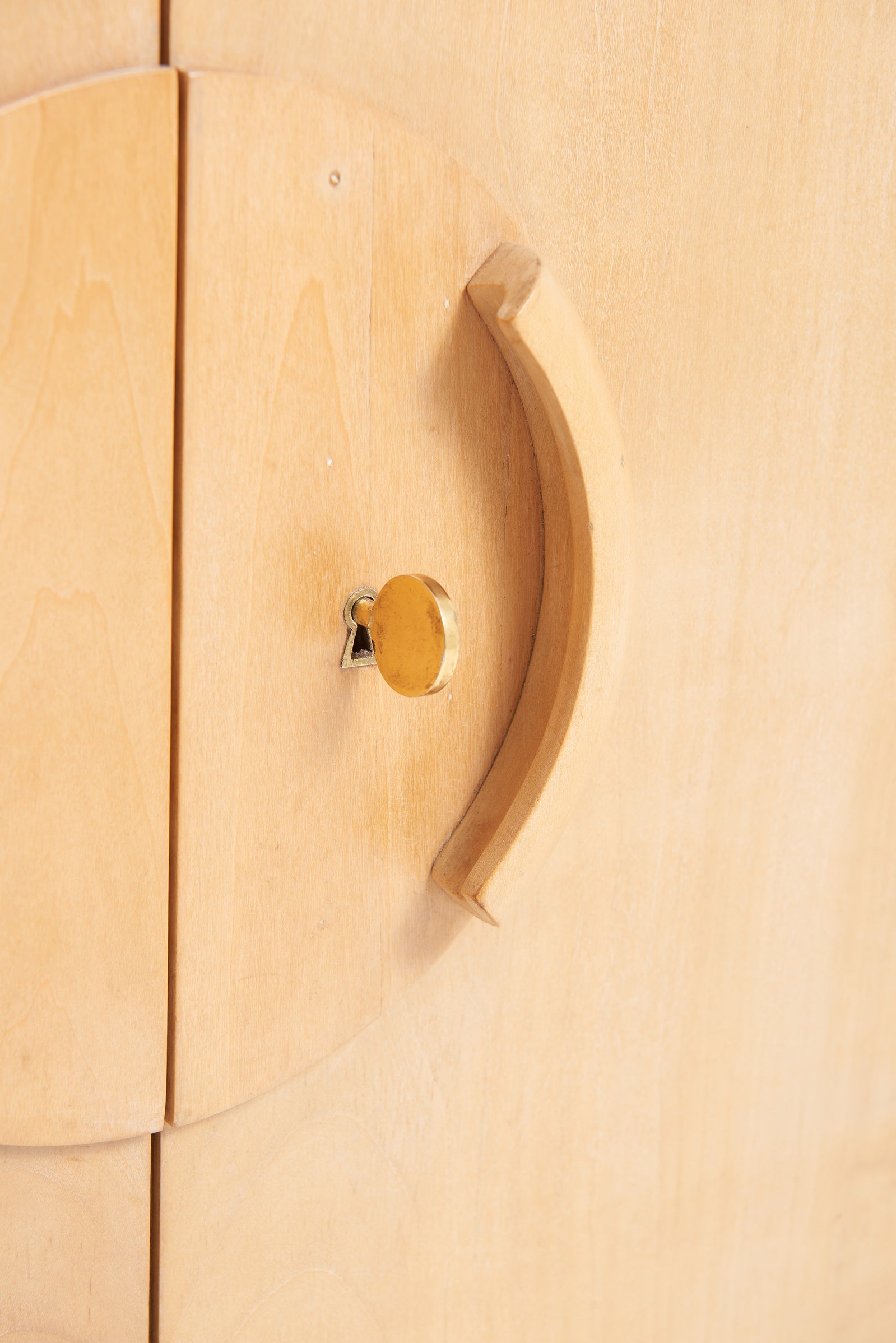 Art Deco Sycamore Sideboard