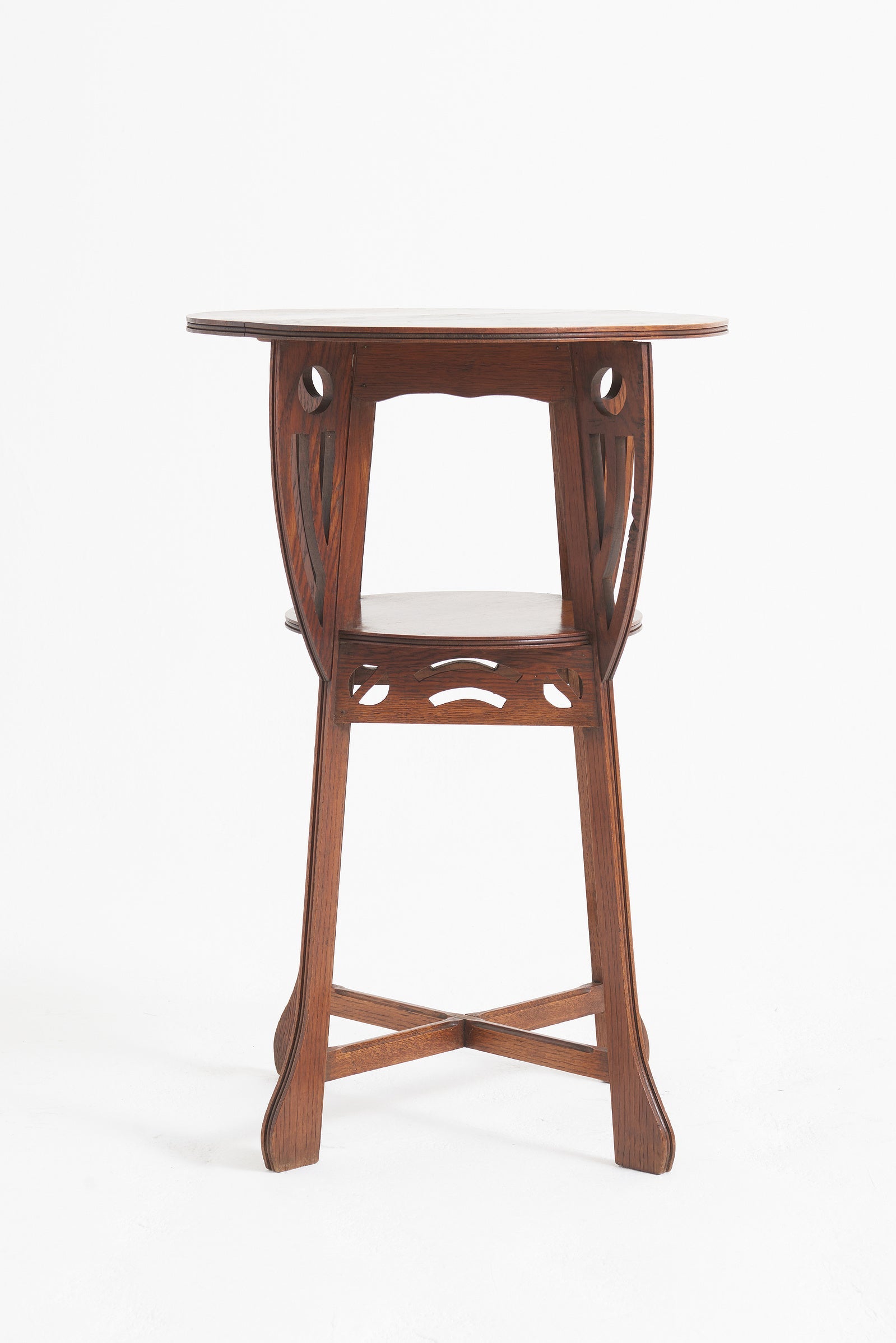 Arts & Craft Oak Side Table